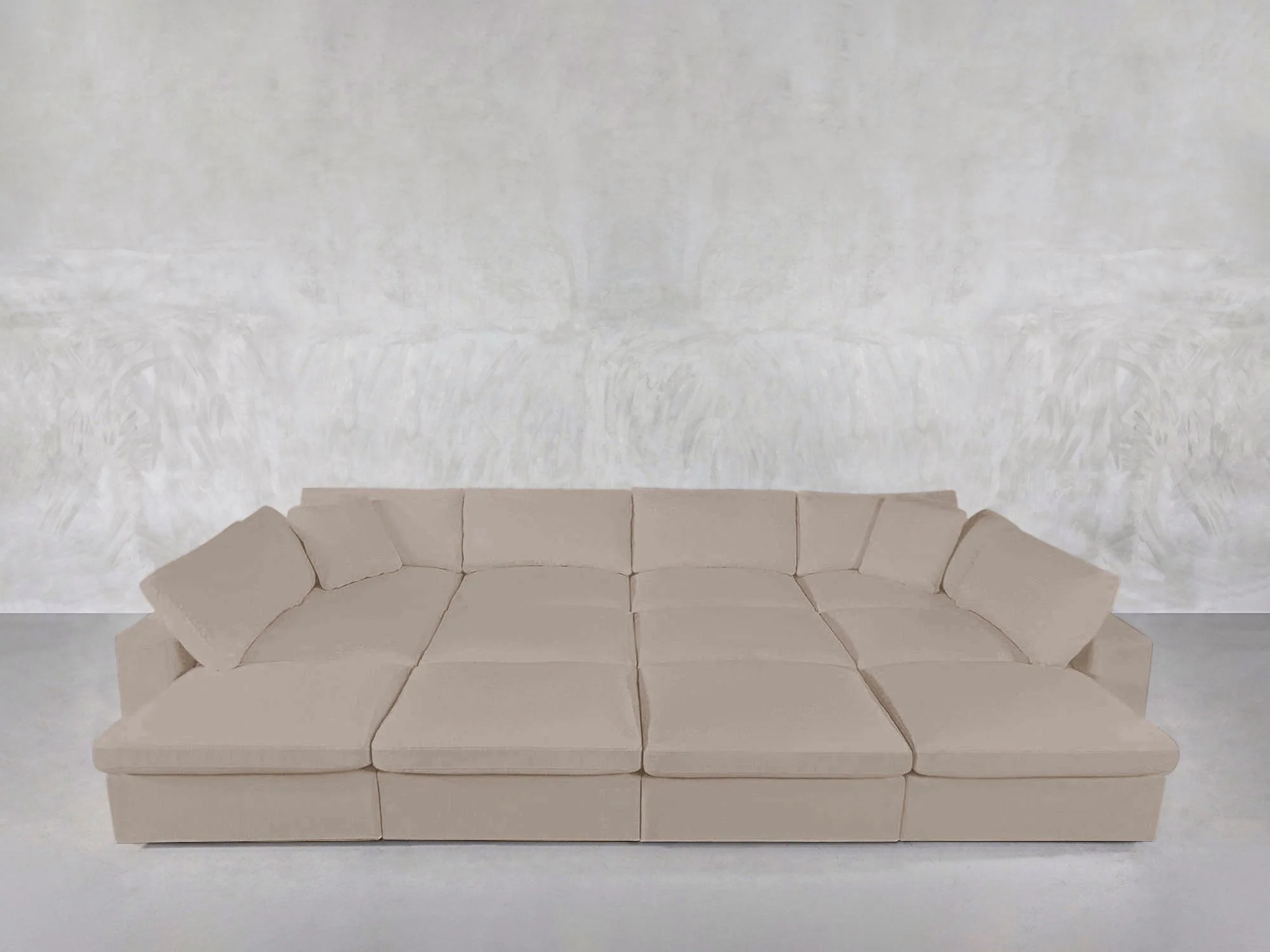 12-Seat Deep Modular Daybed - Image 100