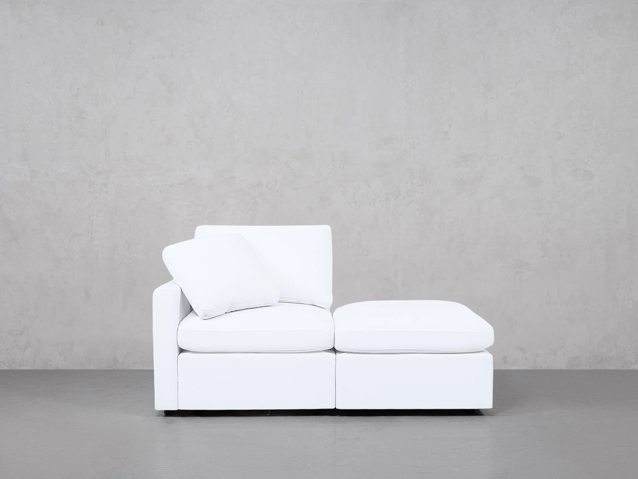 2-Seat Modular Lounger Loveseat (Thin Arm) - Image 3