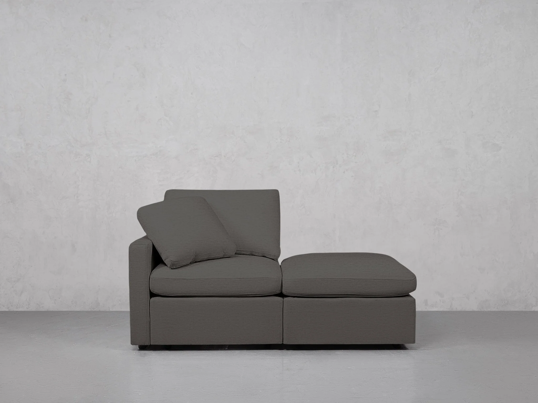 2-Seat Modular Lounger Loveseat (Thin Arm) - Image 31