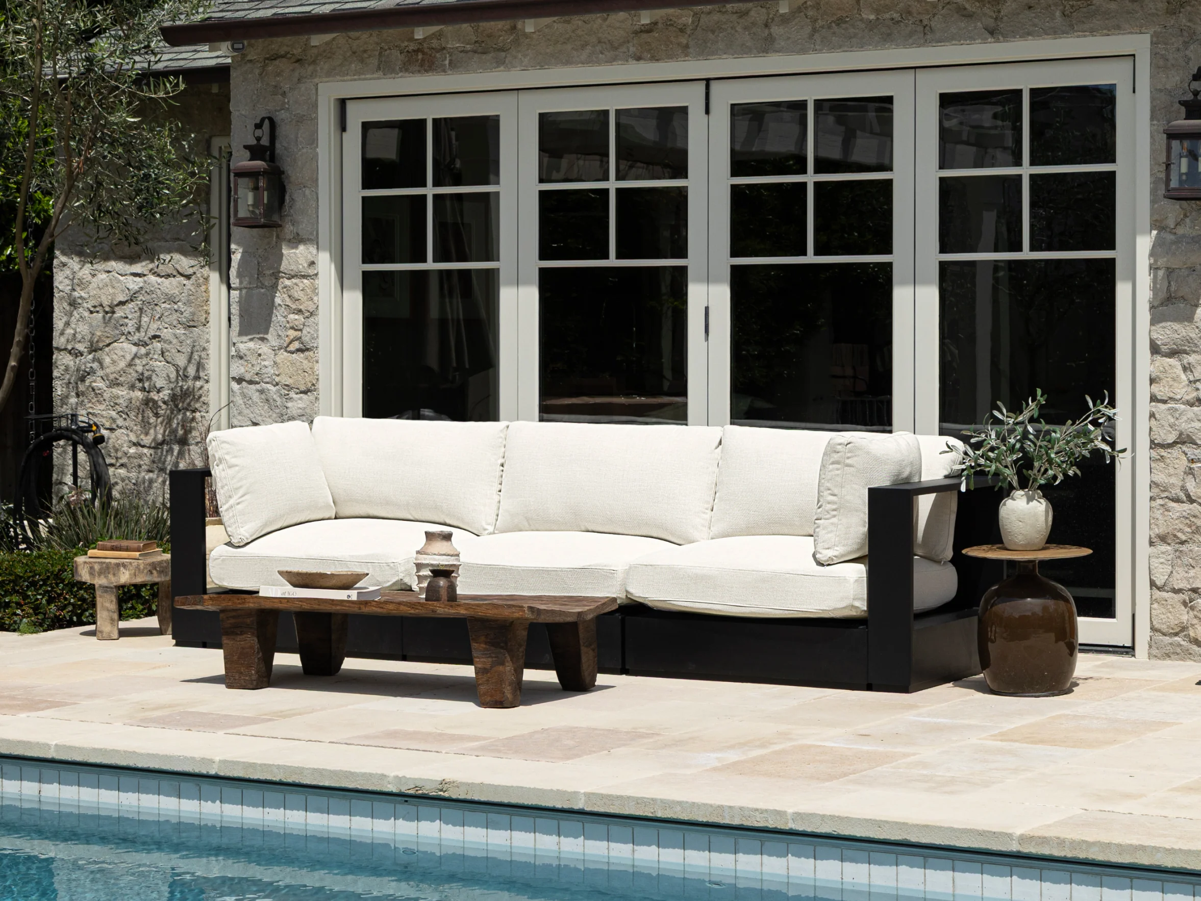 6-Seat Modular Corner Sectional Aluminum Outdoor - Image 14