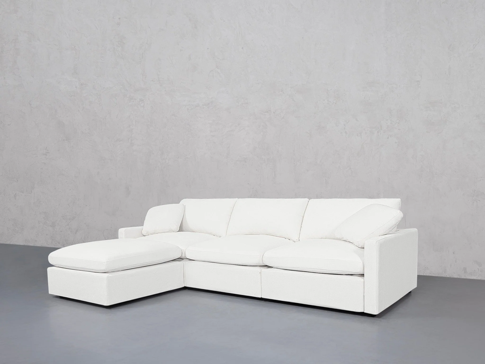 4-Seat Modular Chaise Sectional (Thin Arms) - Image 9
