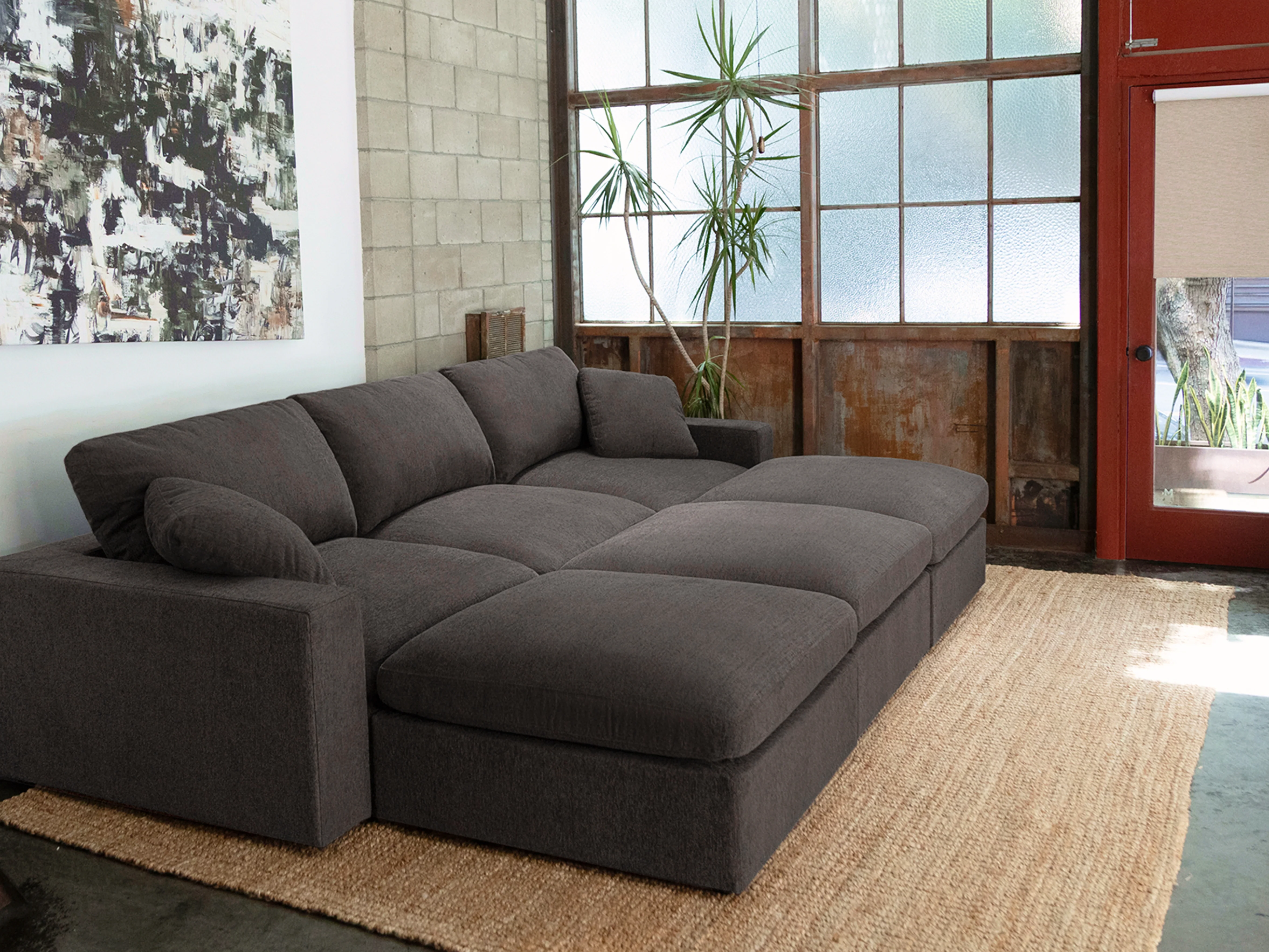4-Seat Modular Sofa - Image 92
