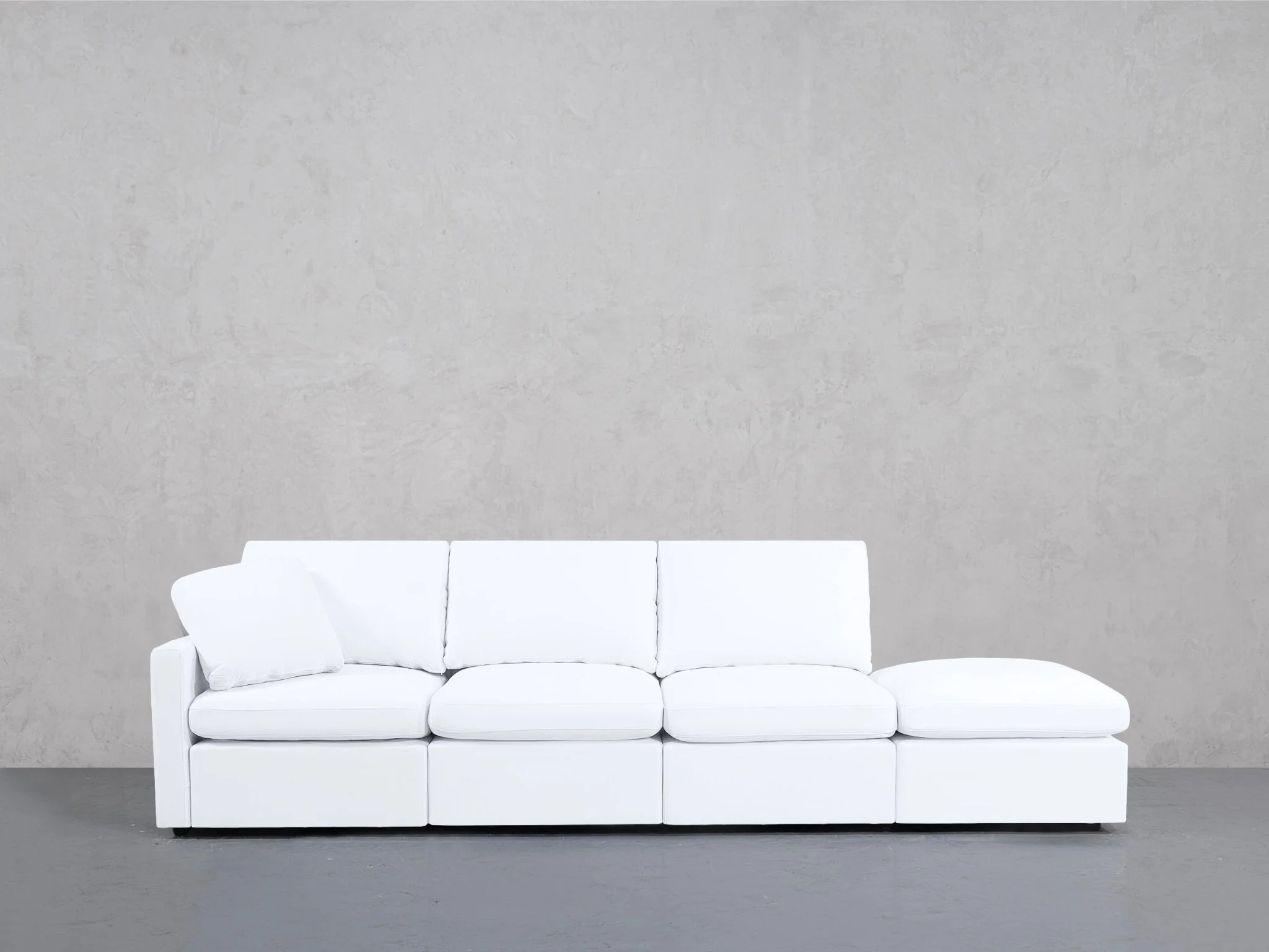 4-Seat Modular Lounger Sofa (Thin Arm) - Image 3