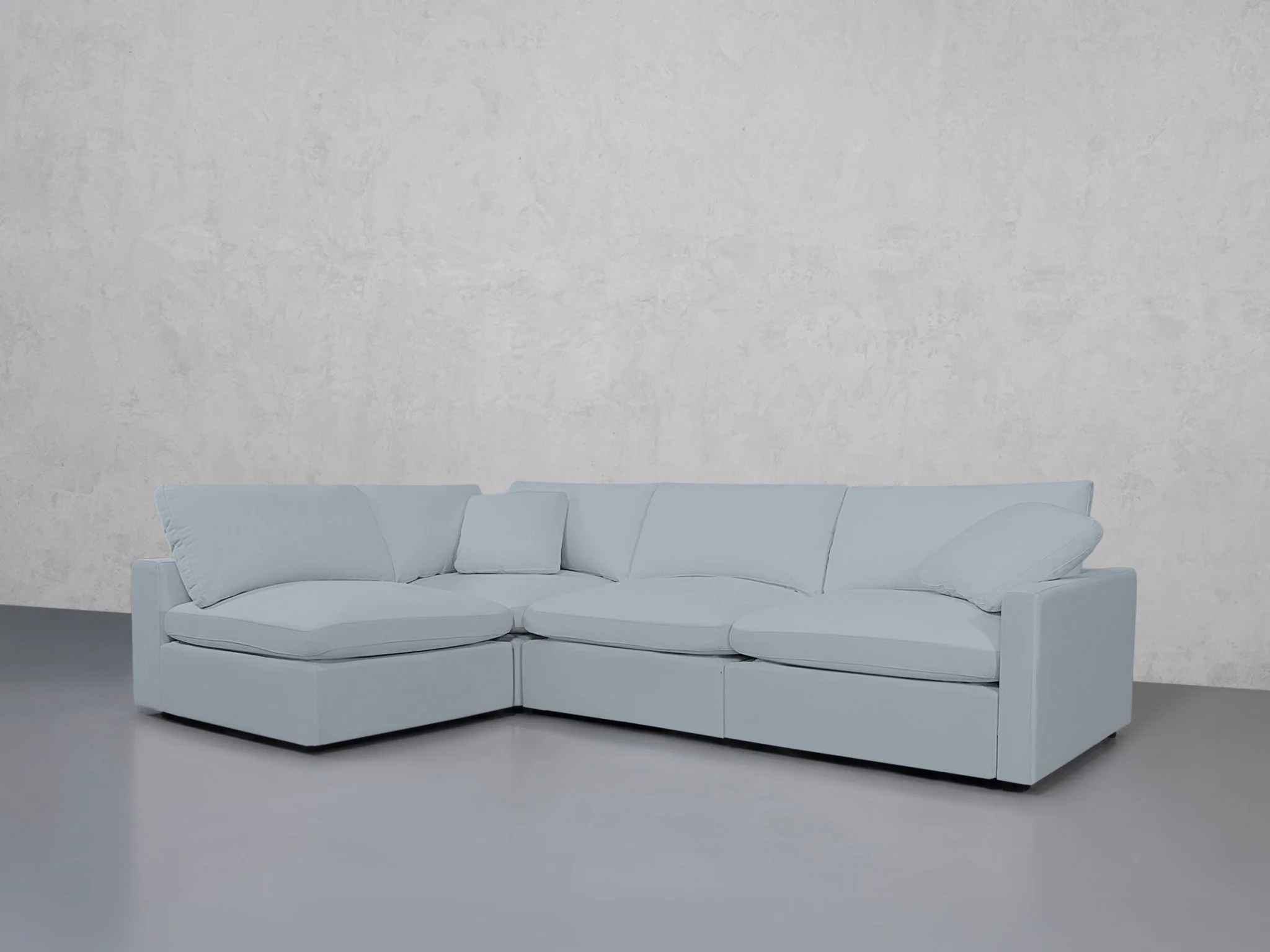 4-Seat Modular Open Corner Sectional (Thin Arm) - Image 121