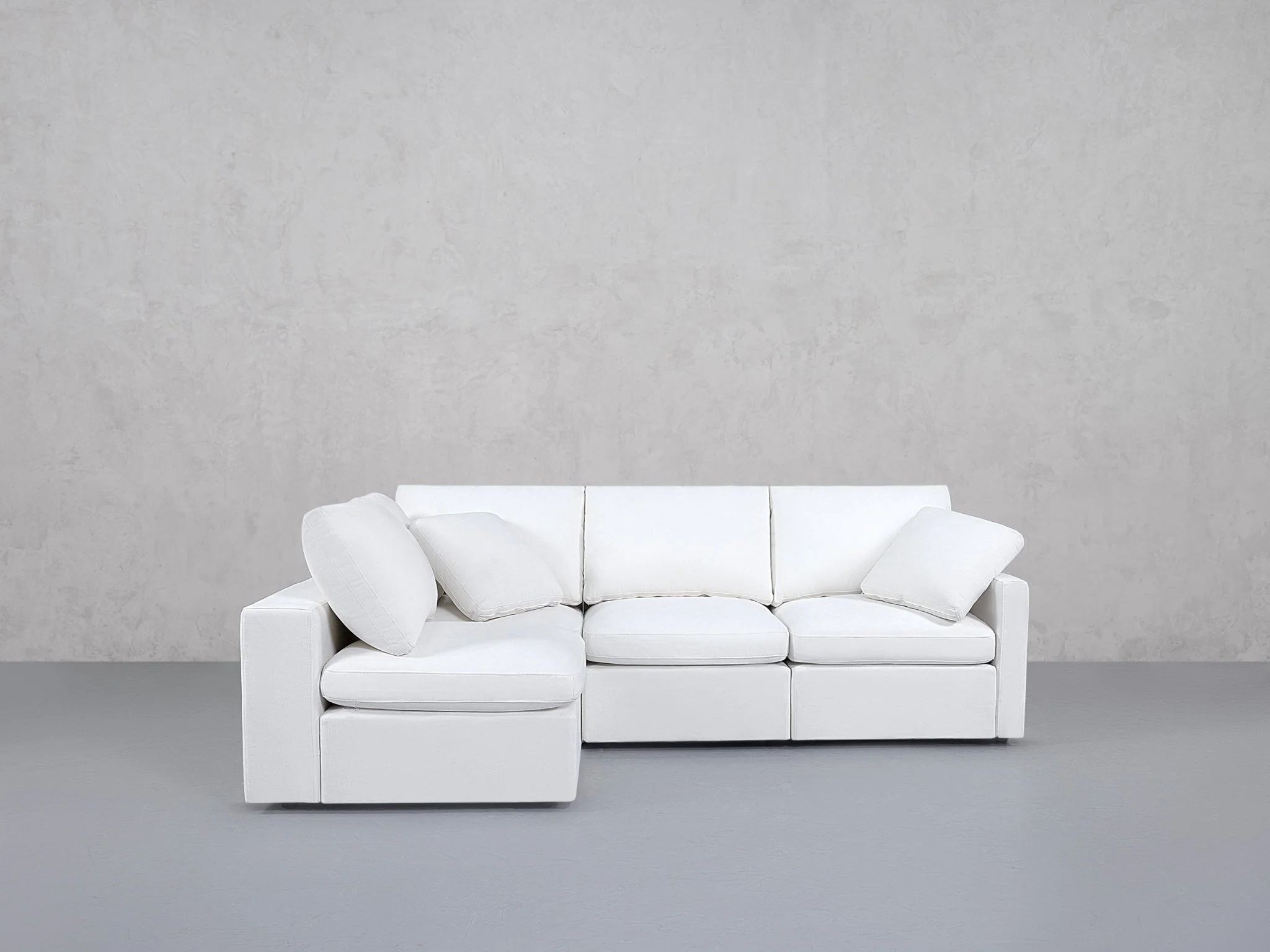 4-Seat Modular Open Corner Sectional (Thin Arm) - Image 136