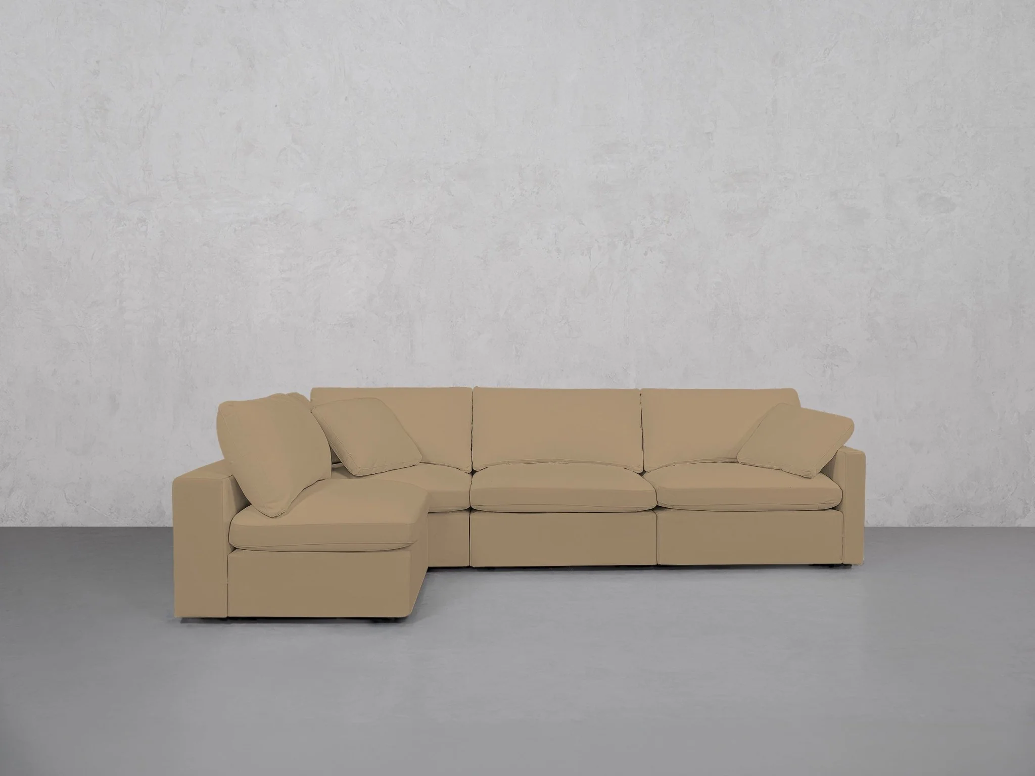4-Seat Modular Open Corner Sectional (Thin Arm) - Image 57