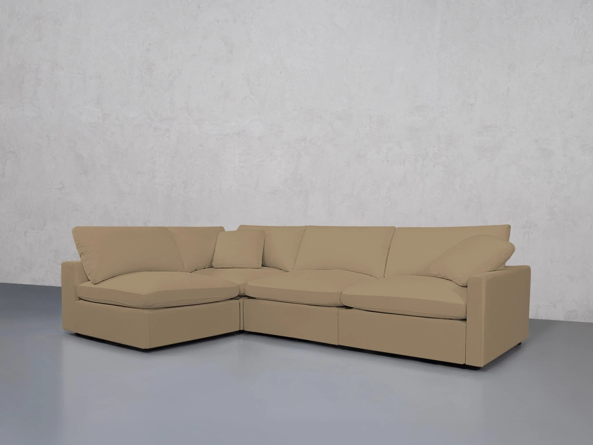 4-Seat Modular Open Corner Sectional (Thin Arm) - Image 58