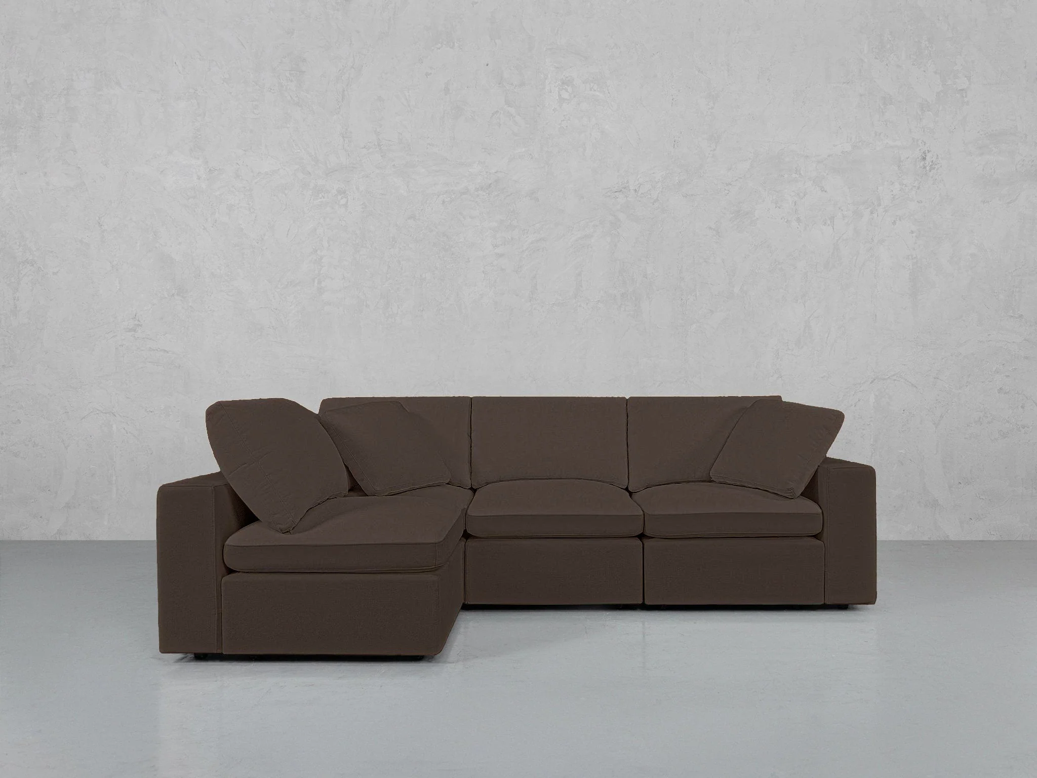 4-Seat Modular Open Corner Sectional - Image 152