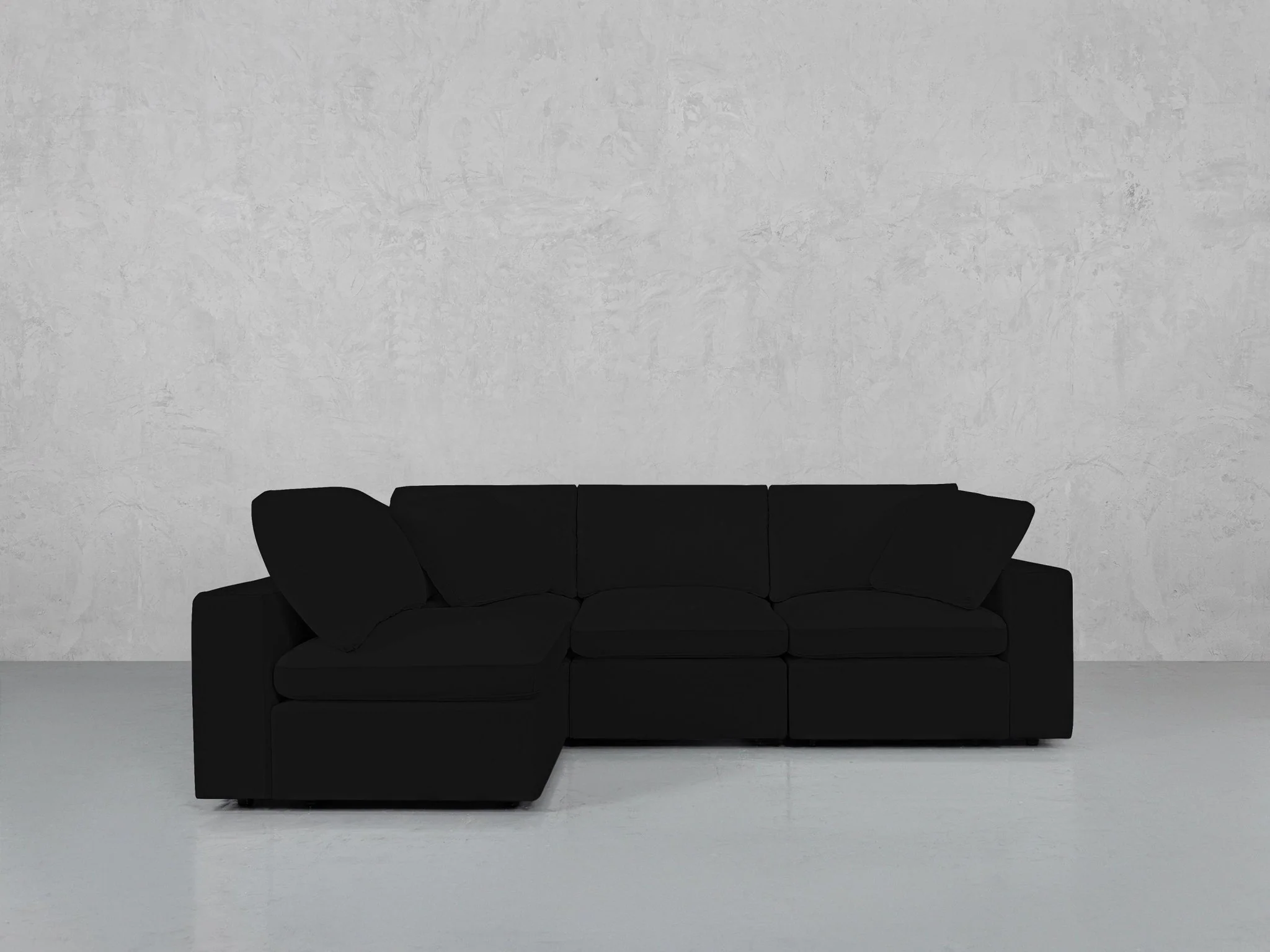 4-Seat Modular Open Corner Sectional - Image 221