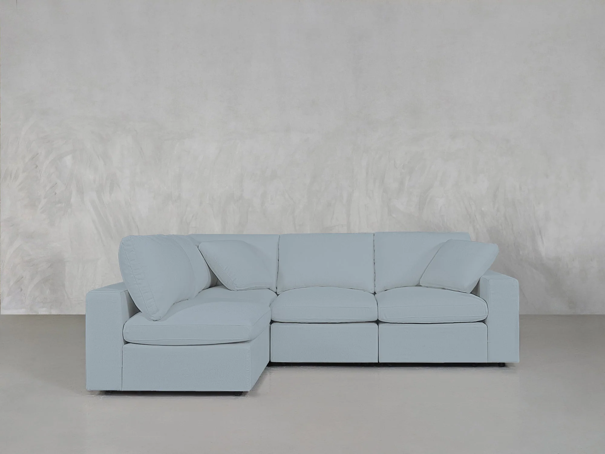 4-Seat Modular Open Corner Sectional - Image 229