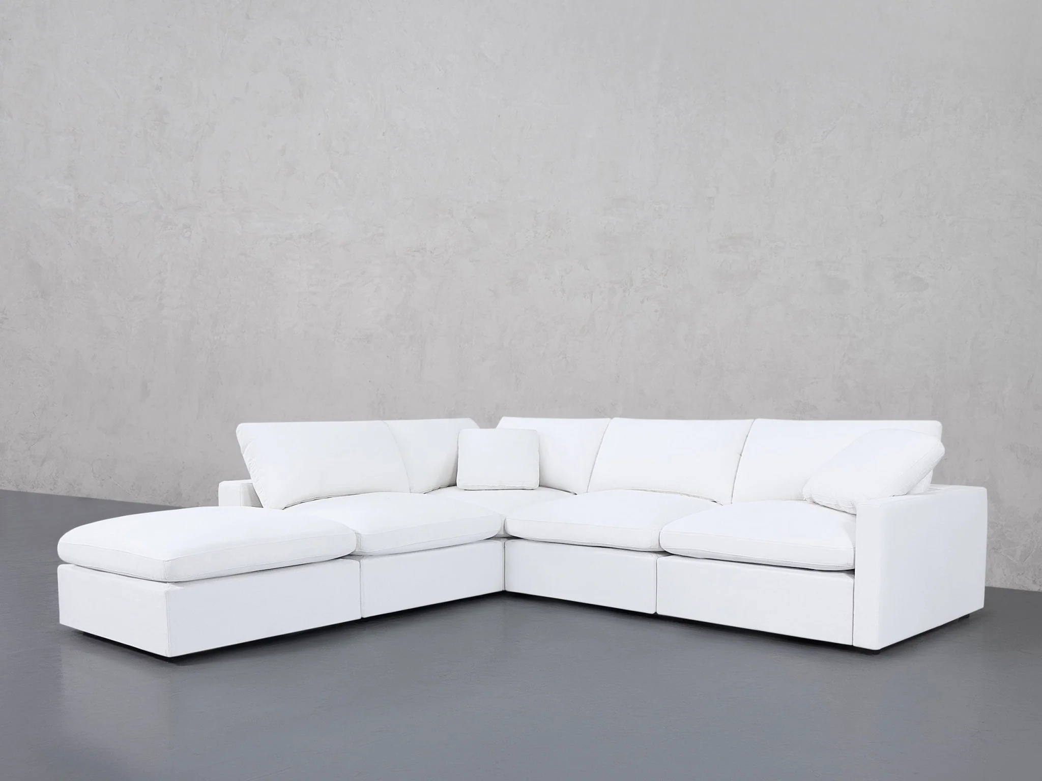 5-Seat Modular Corner Lounger Sectional (Thin Arms) - Image 135