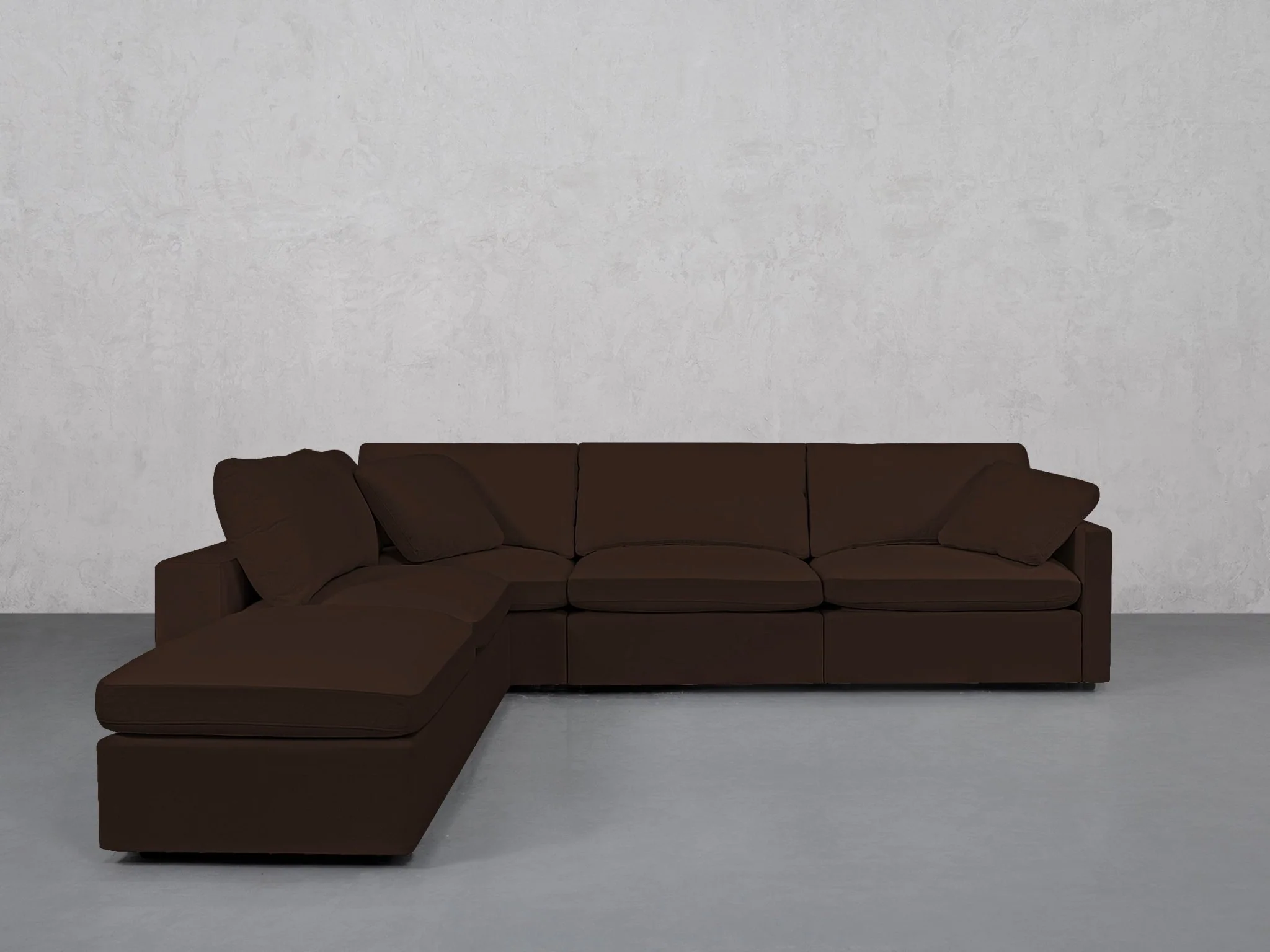 5-Seat Modular Corner Lounger Sectional (Thin Arms) - Image 78