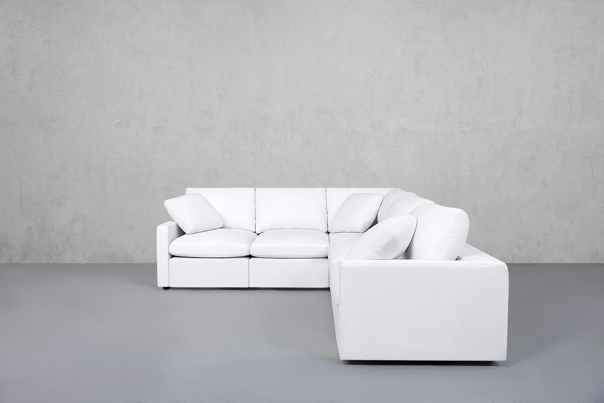 5-Seat Modular Corner Right Sectional (Thin Arms) - Image 136