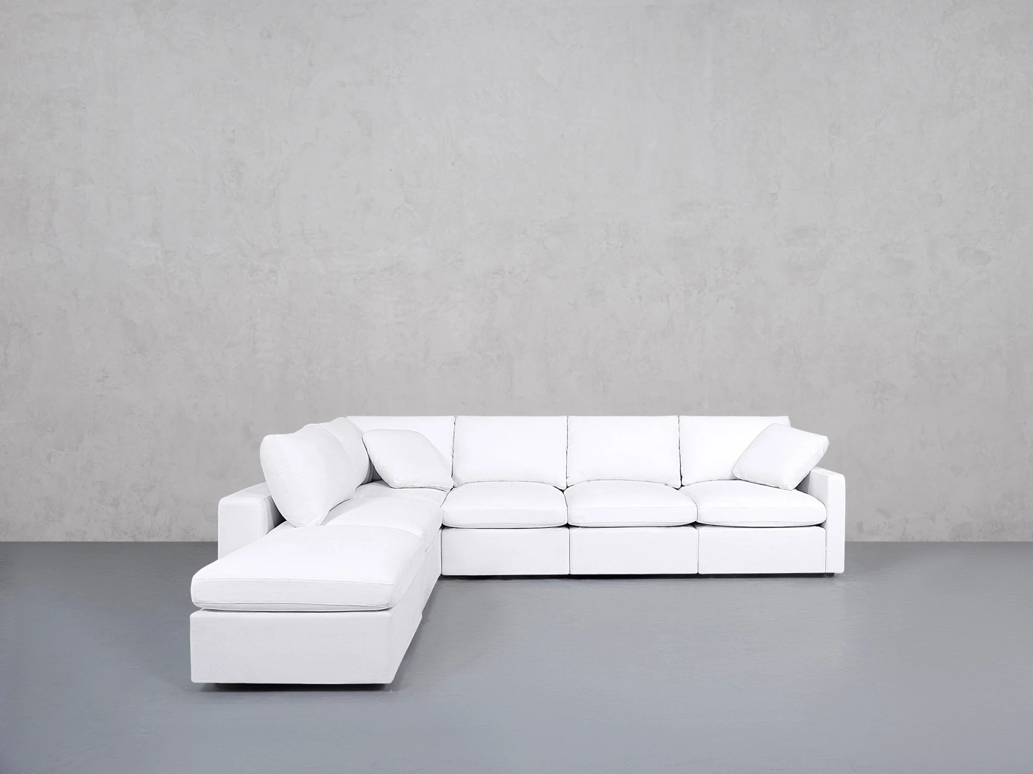 6-Seat Modular Corner Lounger Sectional (Thin Arms) - Image 137