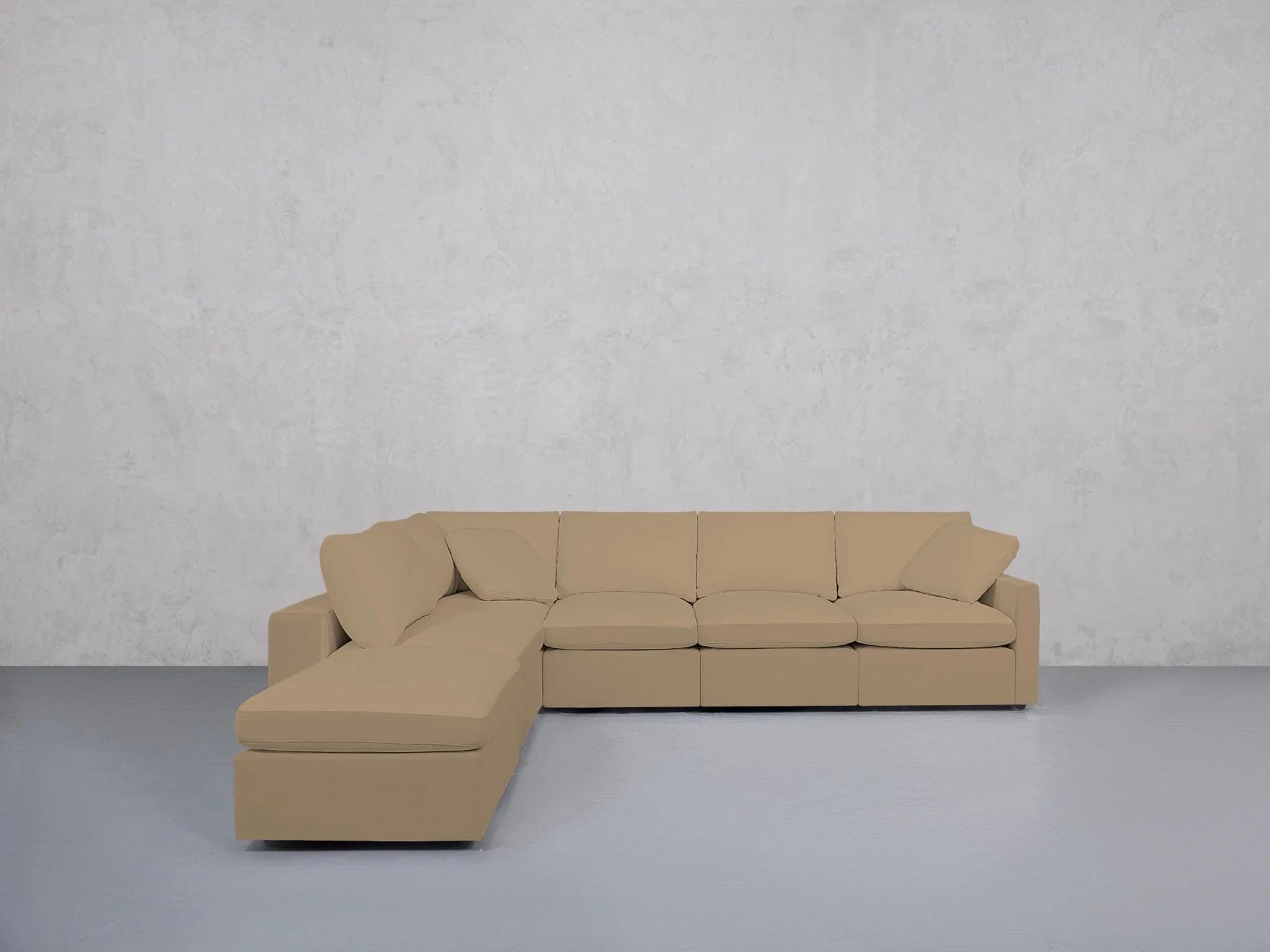 6-Seat Modular Corner Lounger Sectional (Thin Arms) - Image 60