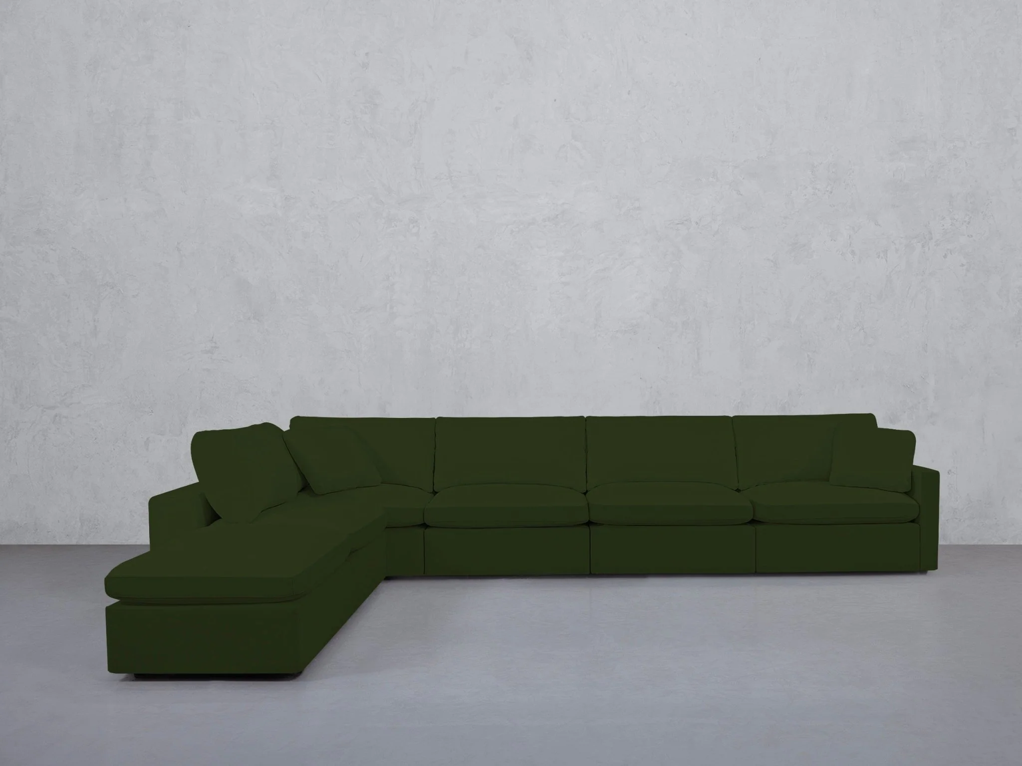 6-Seat Modular Corner Lounger Sectional (Thin Arms) - Image 85