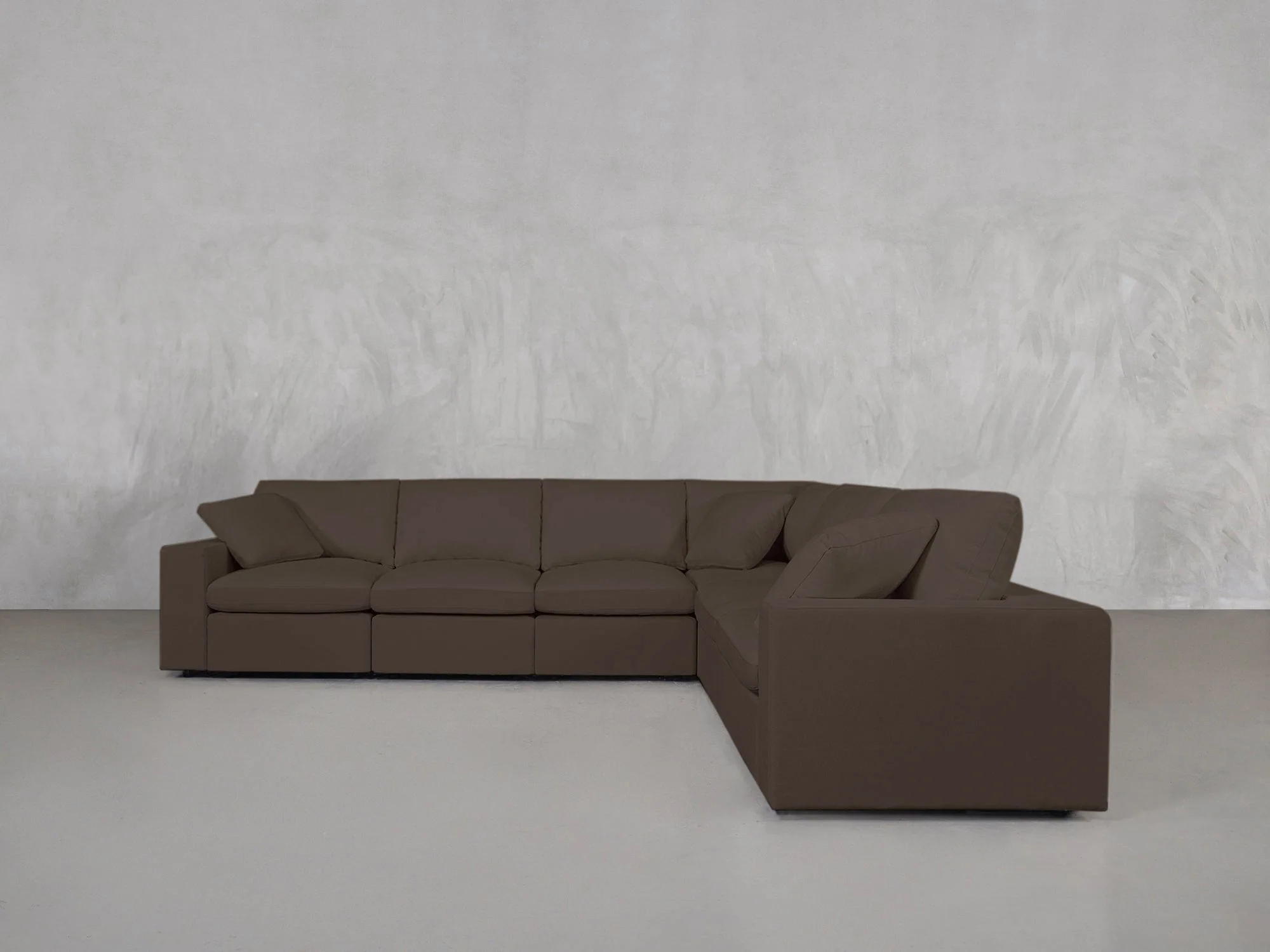 6-Seat Modular Corner Right Sectional - Image 150