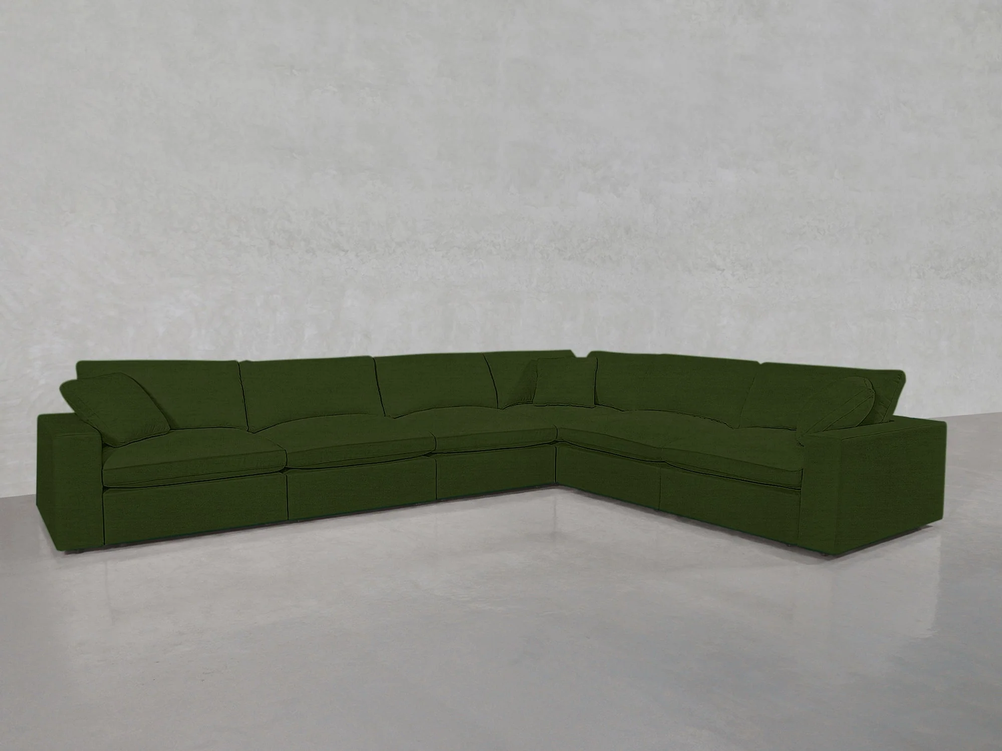 6-Seat Modular Corner Right Sectional - Image 171