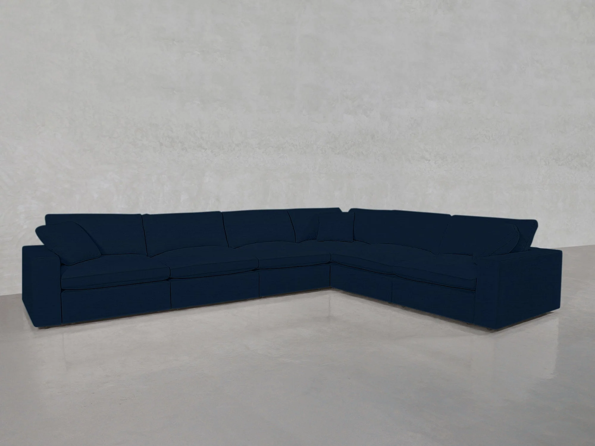 6-Seat Modular Corner Right Sectional - Image 182