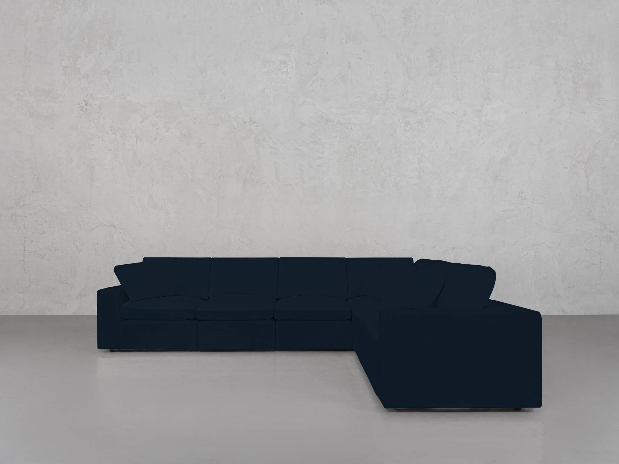 6-Seat Modular Corner Right Sectional - Image 184