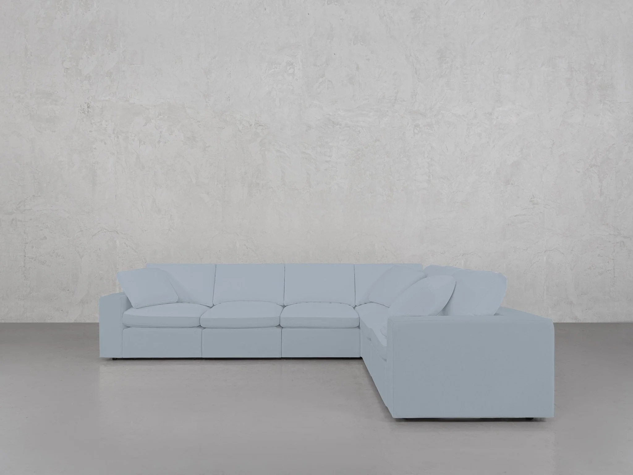 6-Seat Modular Corner Right Sectional - Image 228