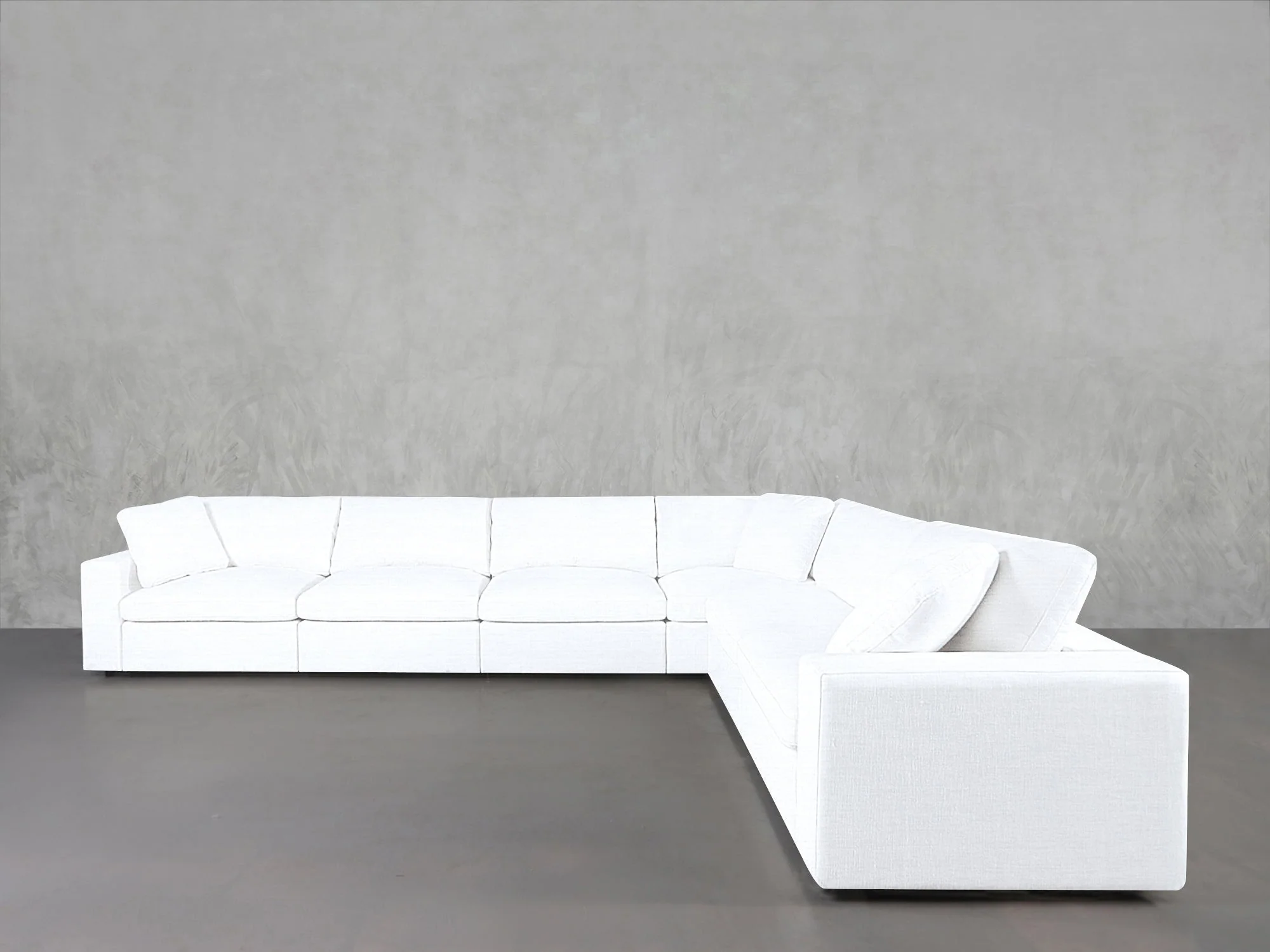 6-Seat Modular Corner Right Sectional - Image 30