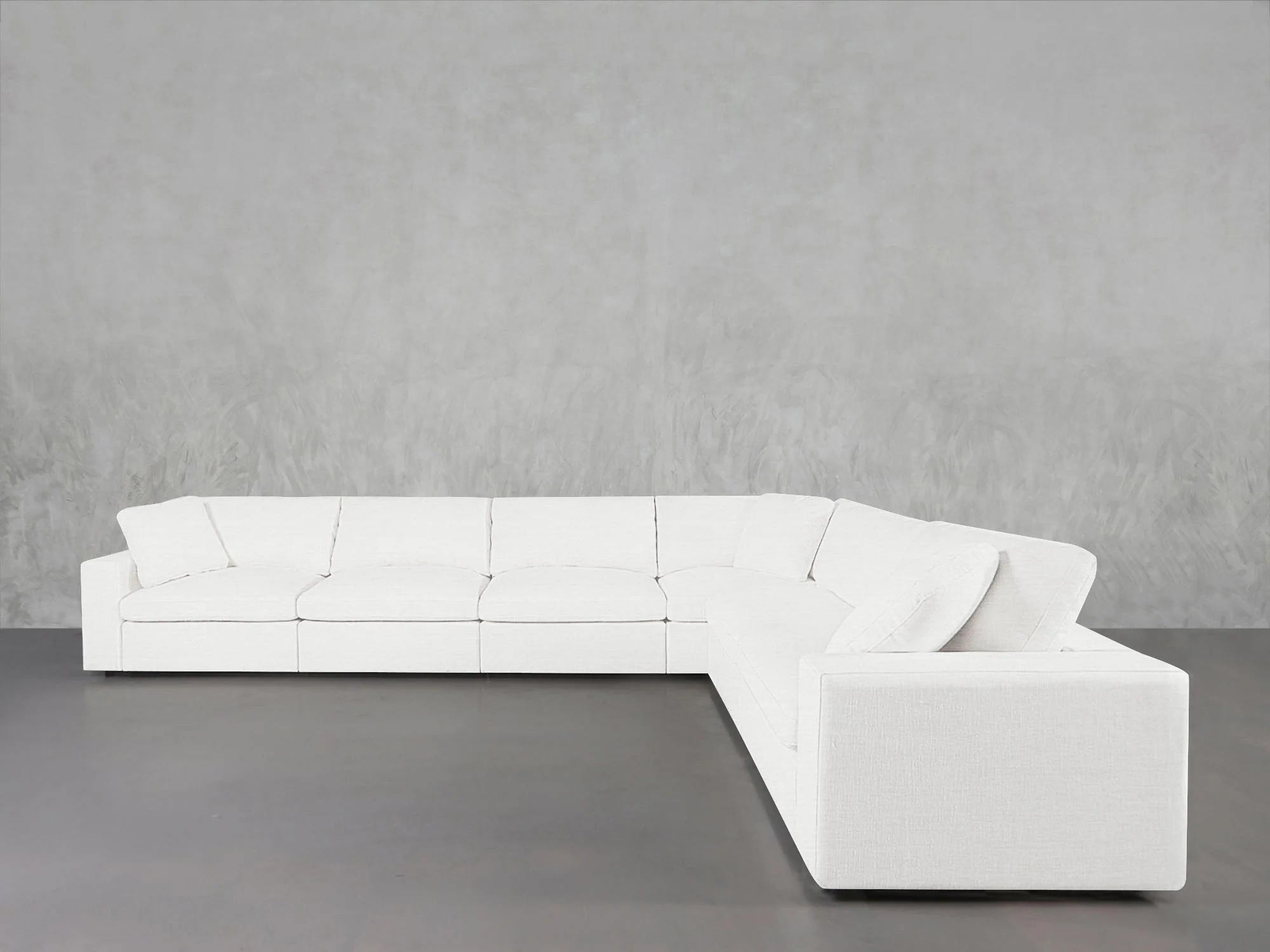 6-Seat Modular Corner Right Sectional - Image 41