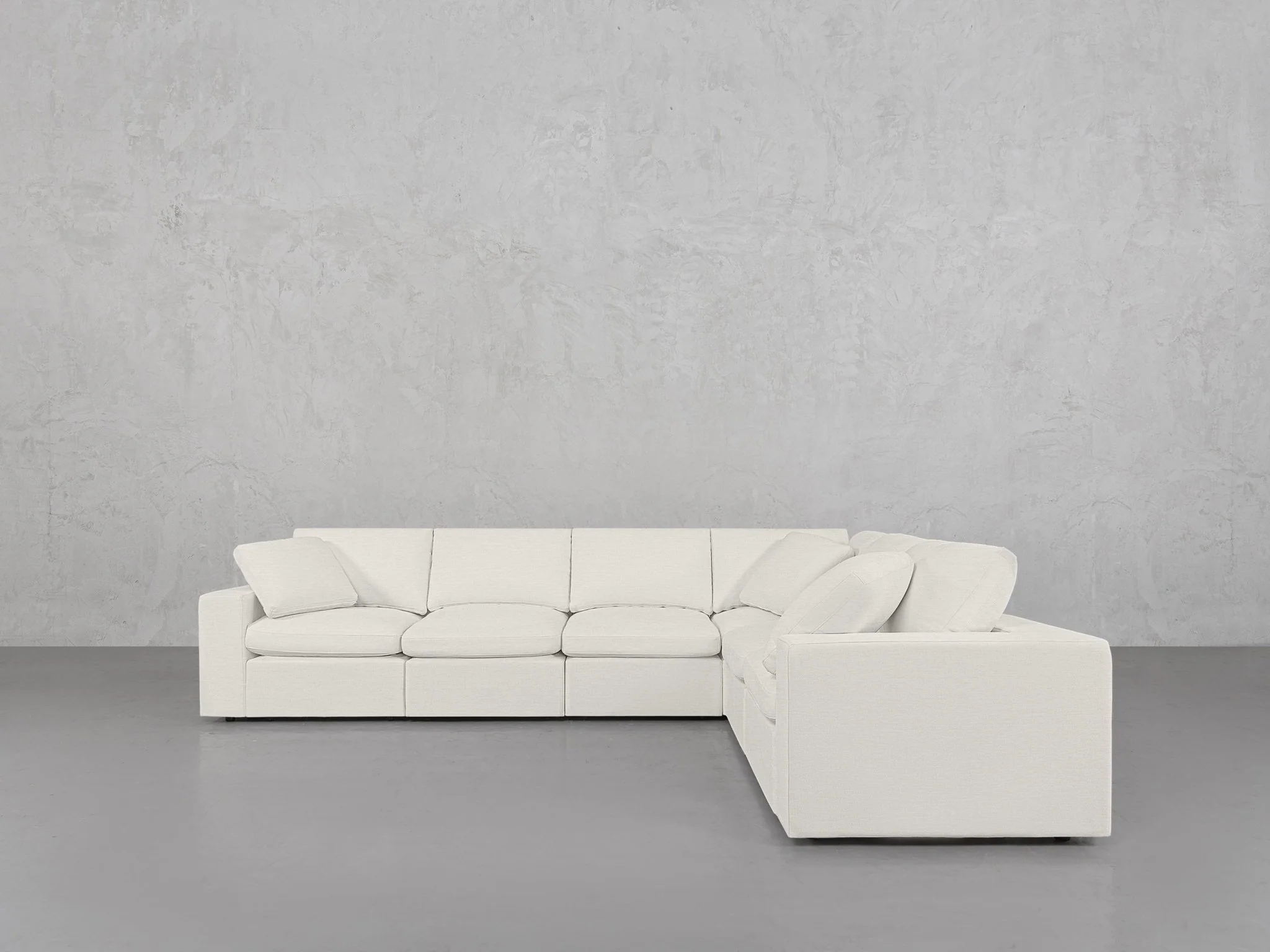 6-Seat Modular Corner Right Sectional - Image 55