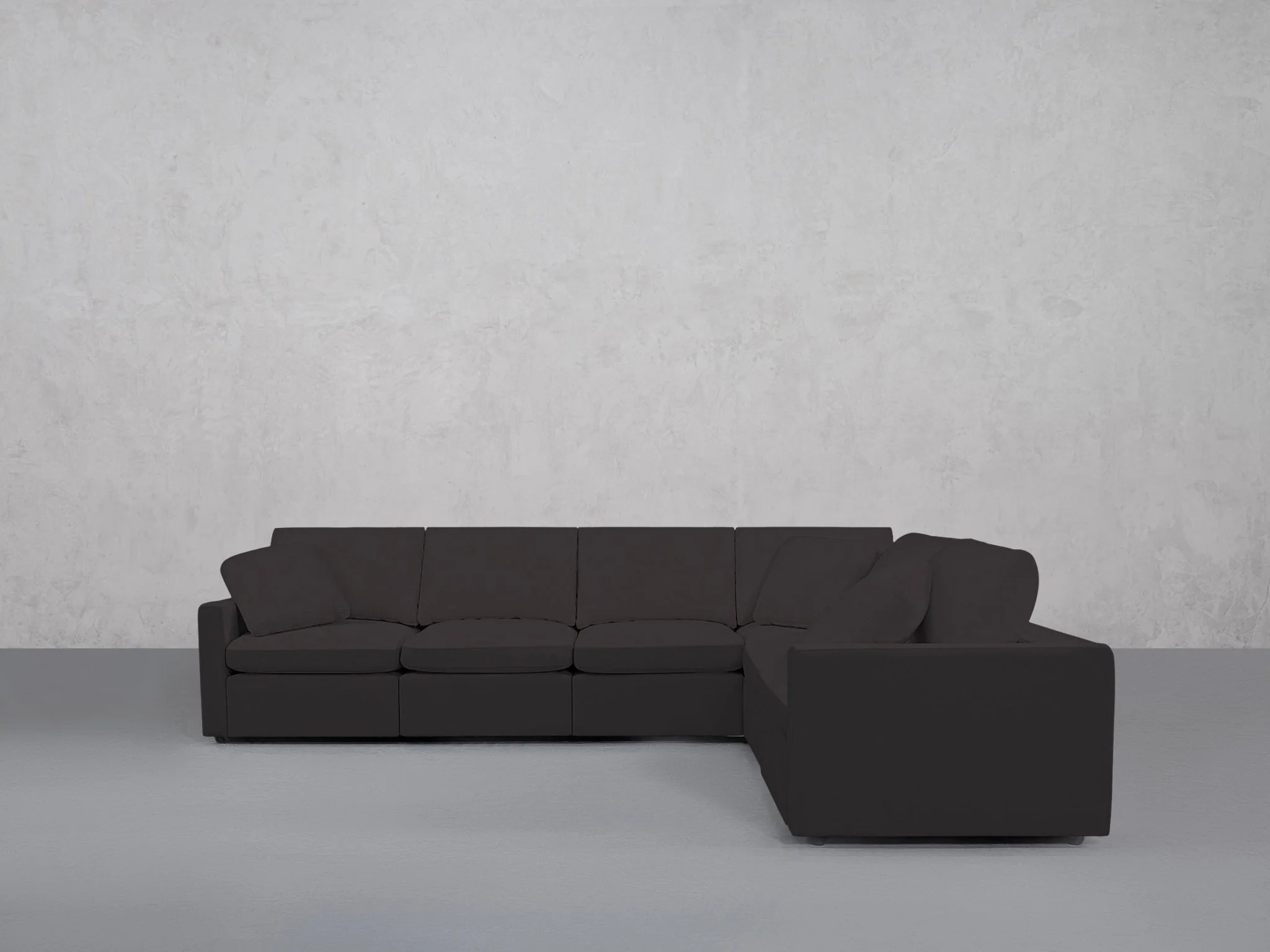 6-Seat Modular Corner Right Sectional (Thin Arms) - Image 108