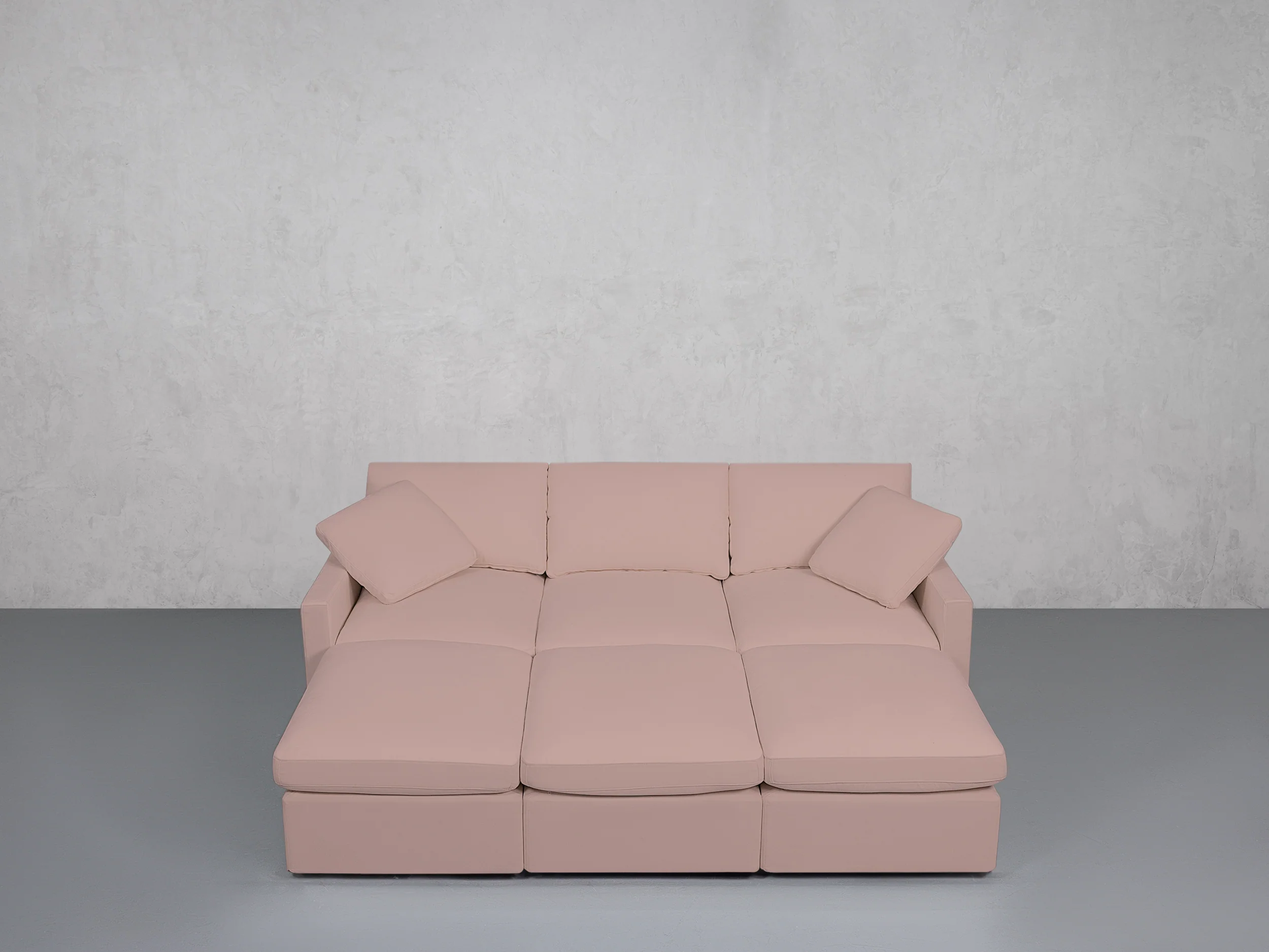 6-Seat Modular Daybed (Thin Arms) - Image 130