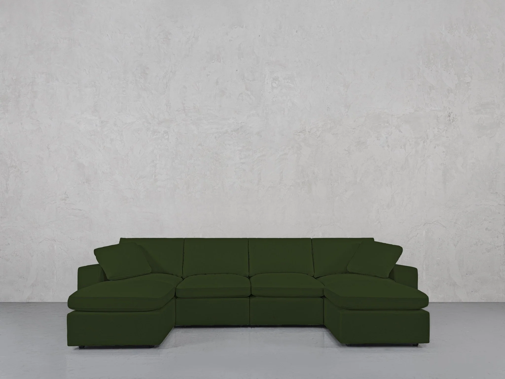 6-Seat Modular Double Chaise Sectional - Image 173