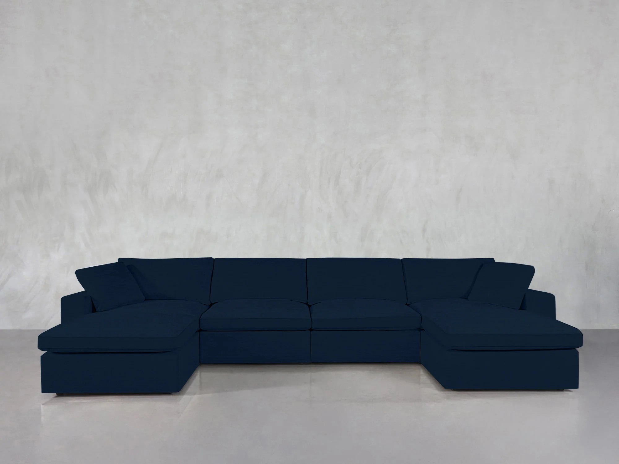 6-Seat Modular Double Chaise Sectional - Image 181