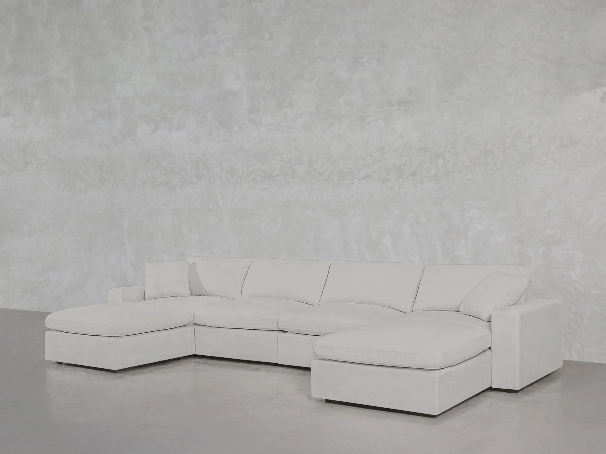 6-Seat Modular Double Chaise Sectional - Image 22