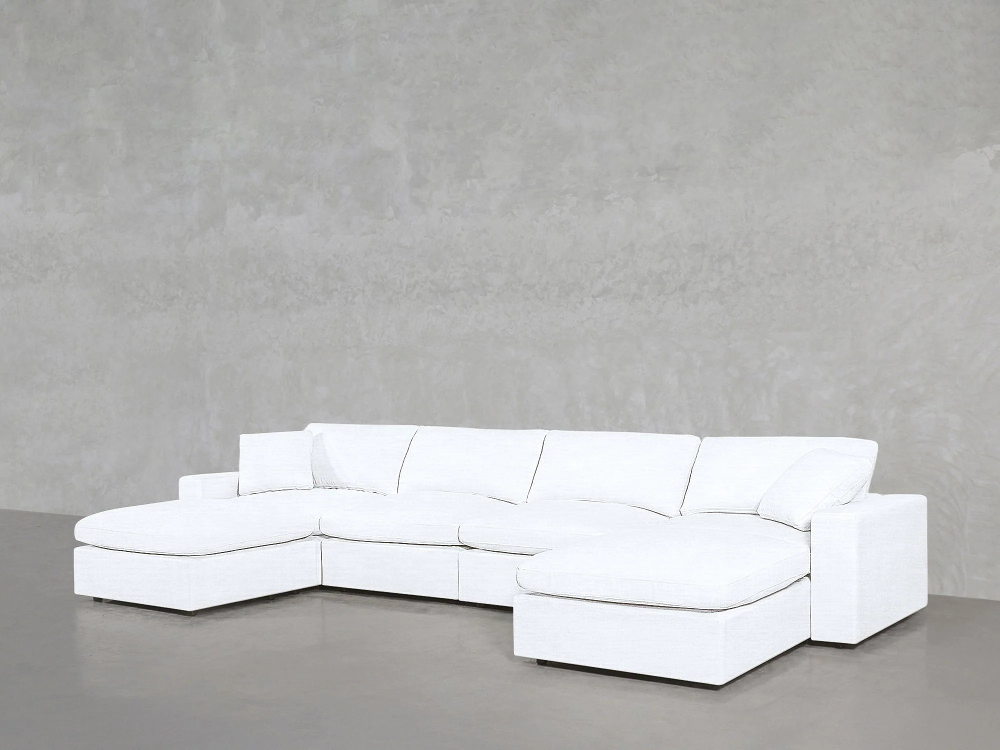 6-Seat Modular Double Chaise Sectional - Image 32