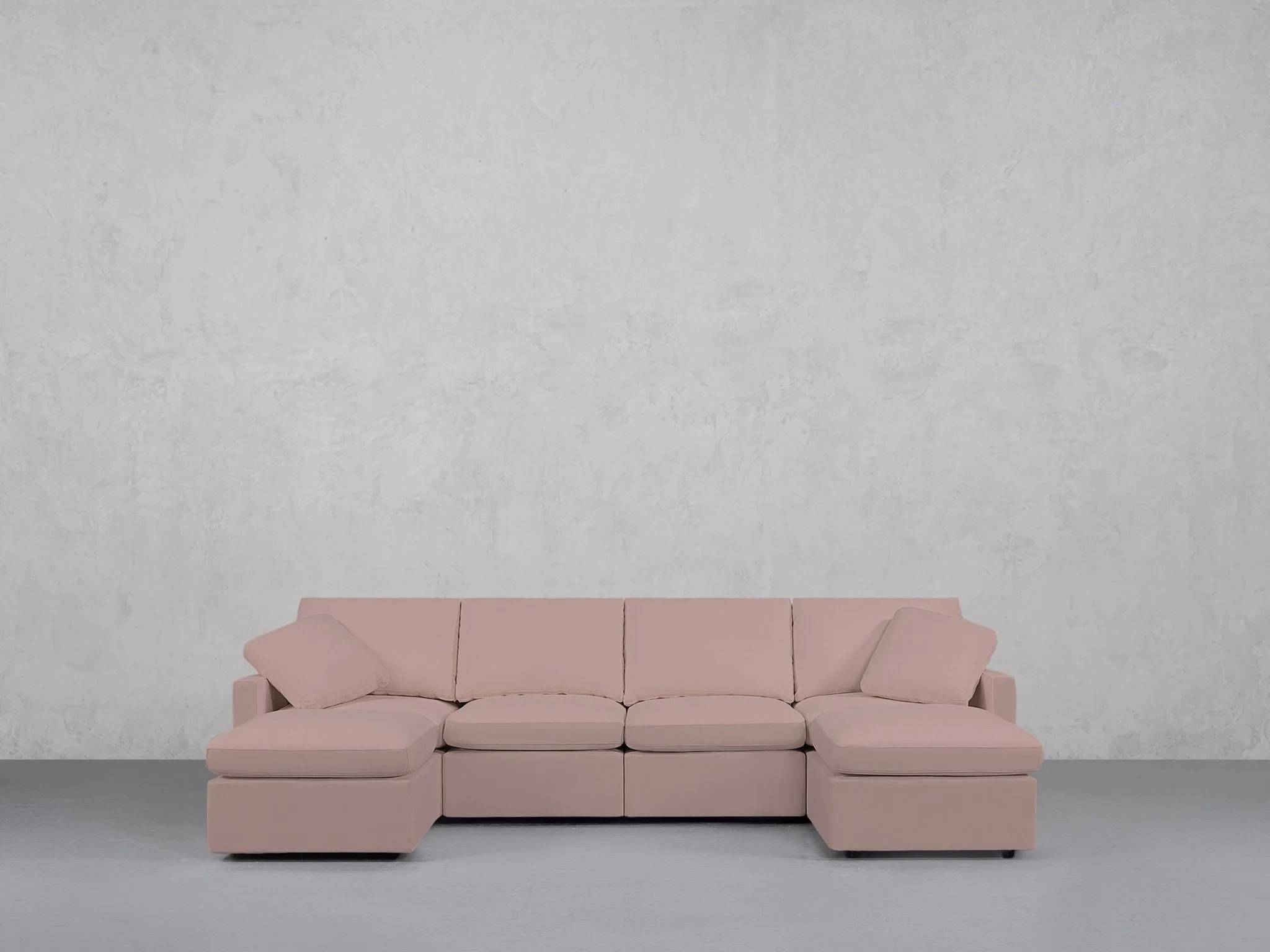 6-Seat Modular Double Chaise Sectional (Thin Arms) - Image 129