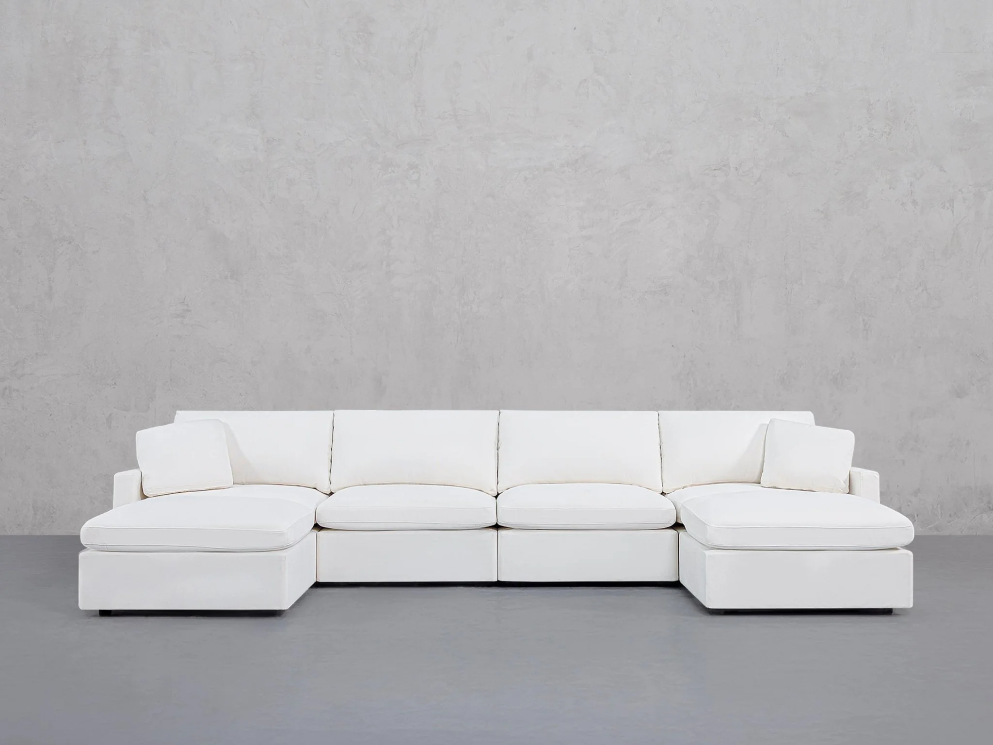 6-Seat Modular Double Chaise Sectional (Thin Arms) - Image 141