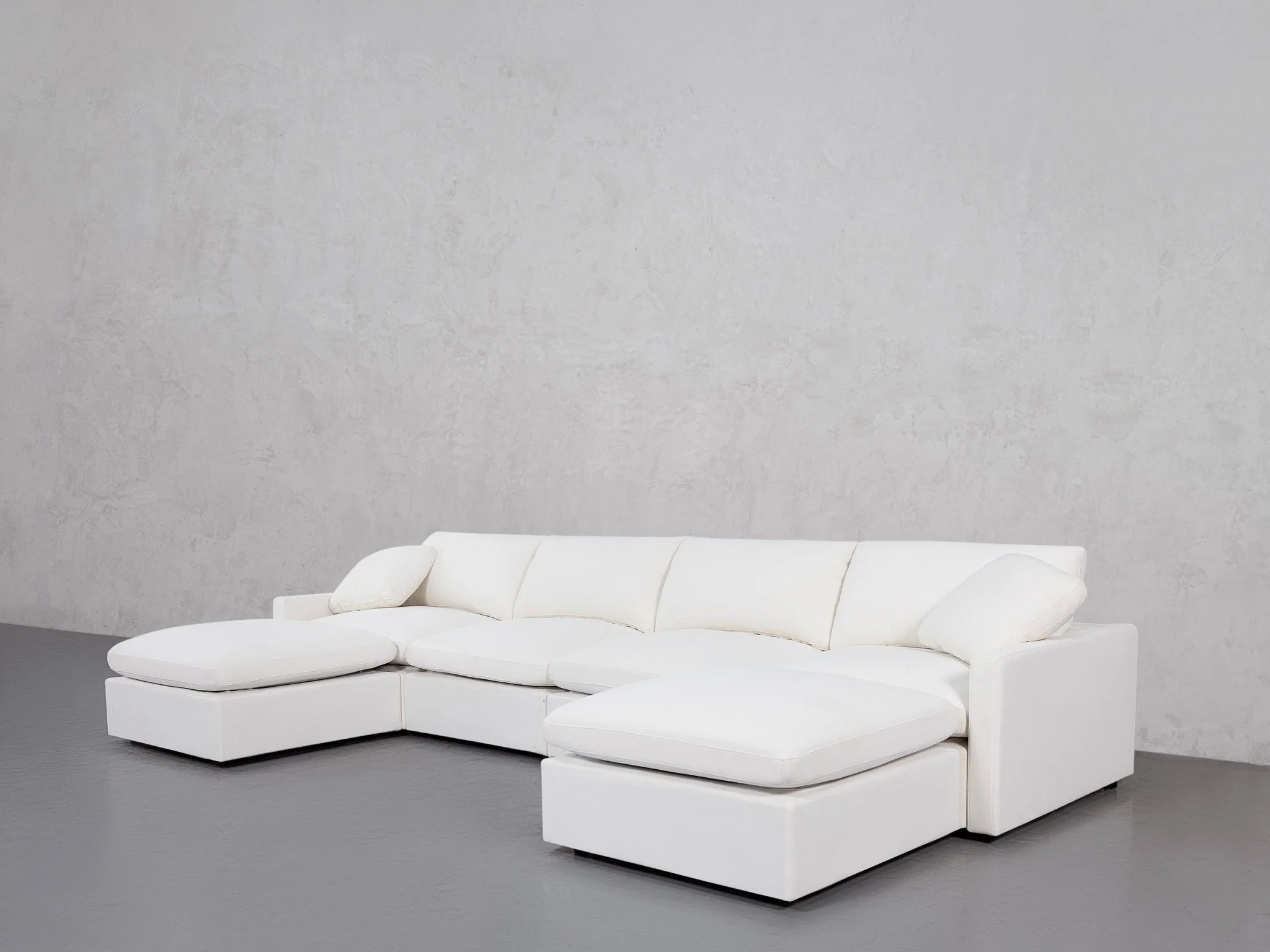 6-Seat Modular Double Chaise Sectional (Thin Arms) - Image 142