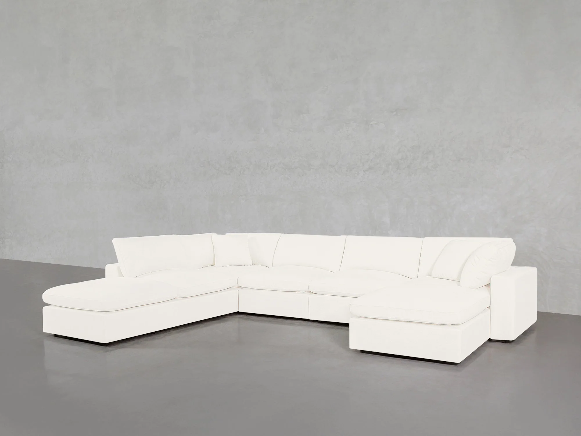 7-Seat Modular Chaise Corner Lounger Sectional - Image 107