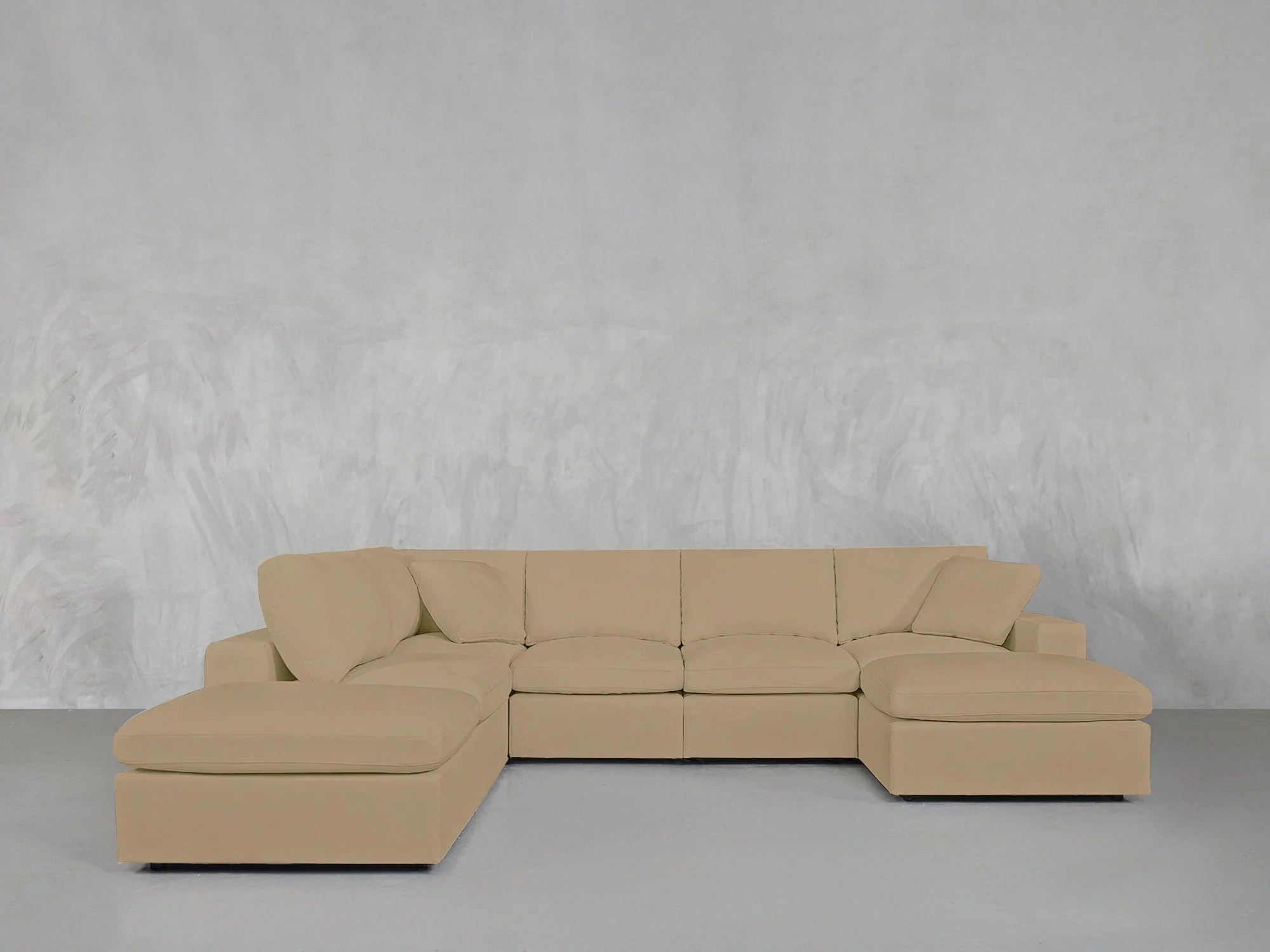 7-Seat Modular Chaise Corner Lounger Sectional - Image 130