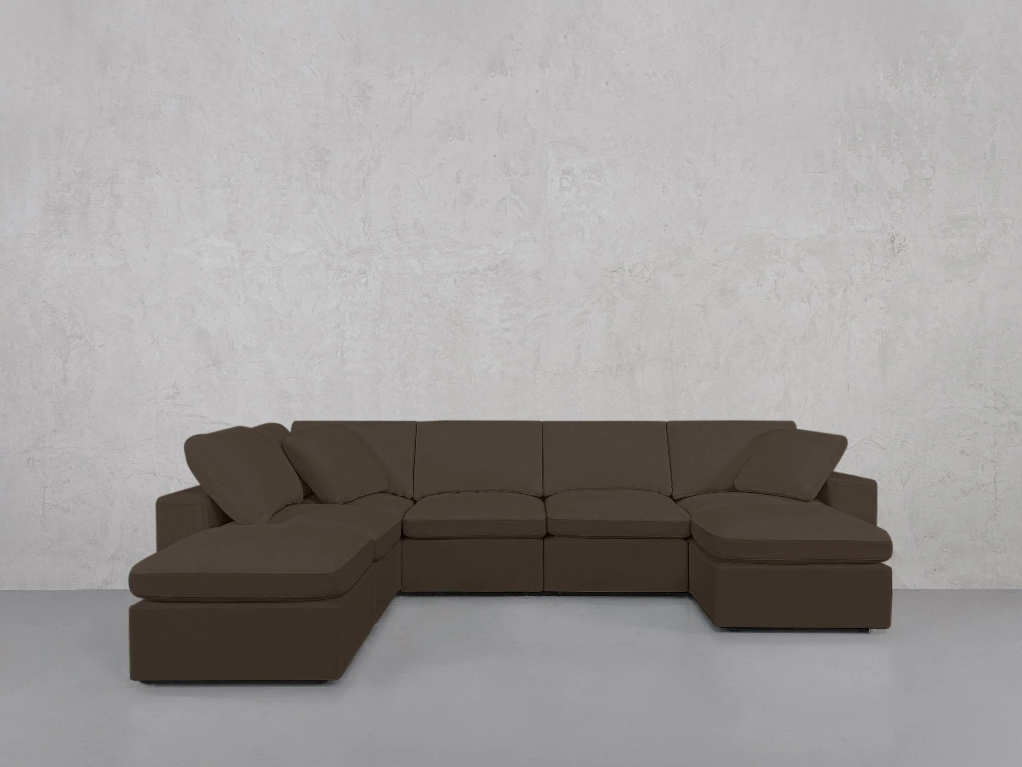 7-Seat Modular Chaise Corner Lounger Sectional - Image 153