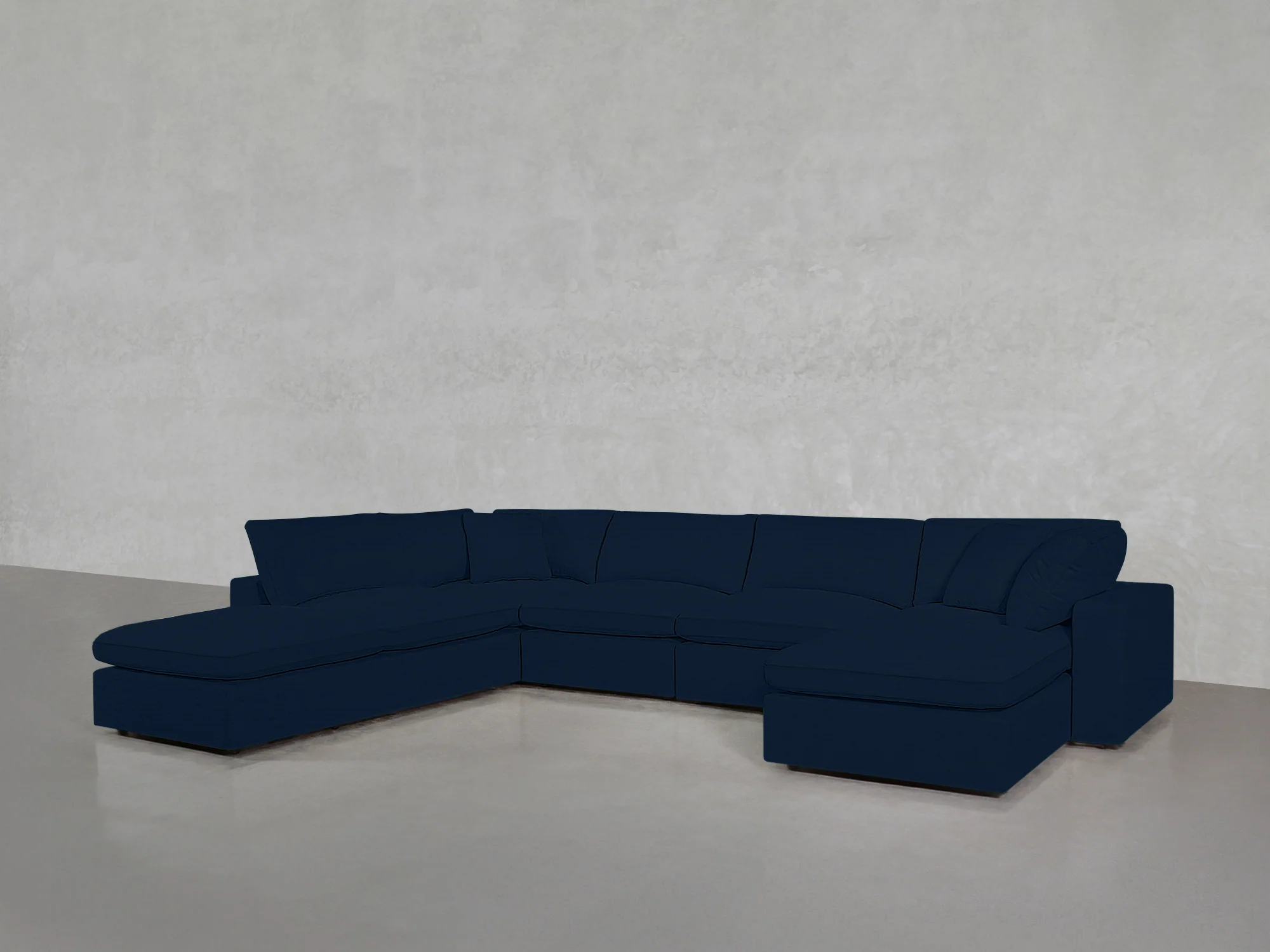 7-Seat Modular Chaise Corner Lounger Sectional - Image 184