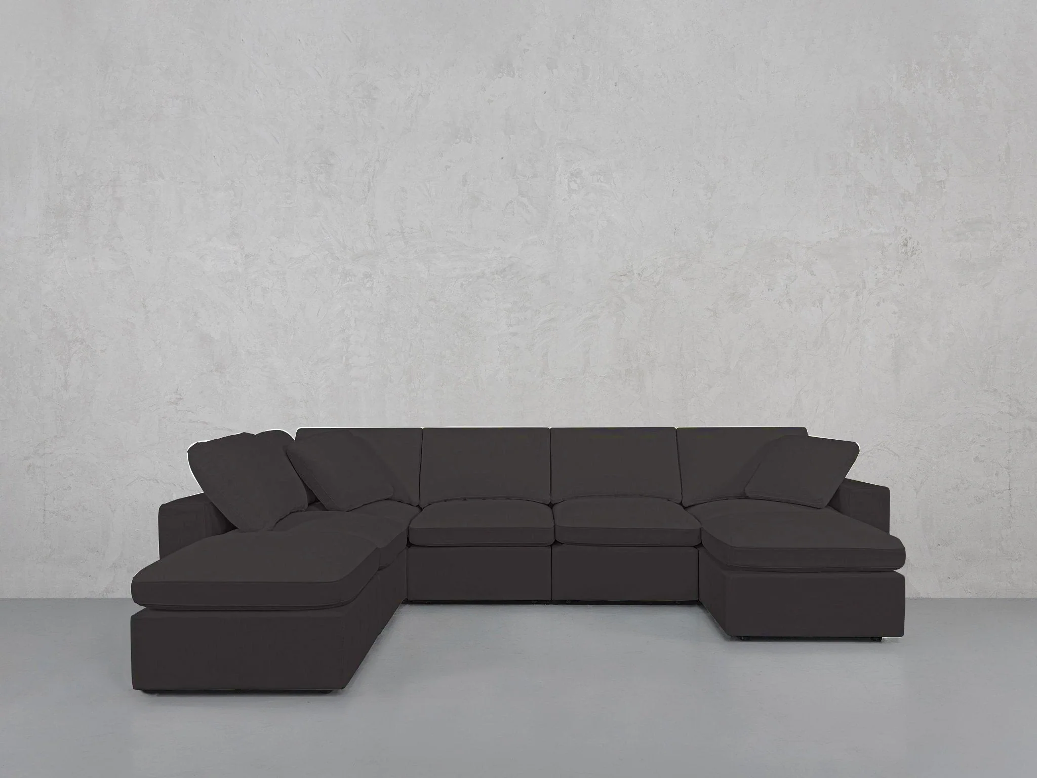 7-Seat Modular Chaise Corner Lounger Sectional - Image 208