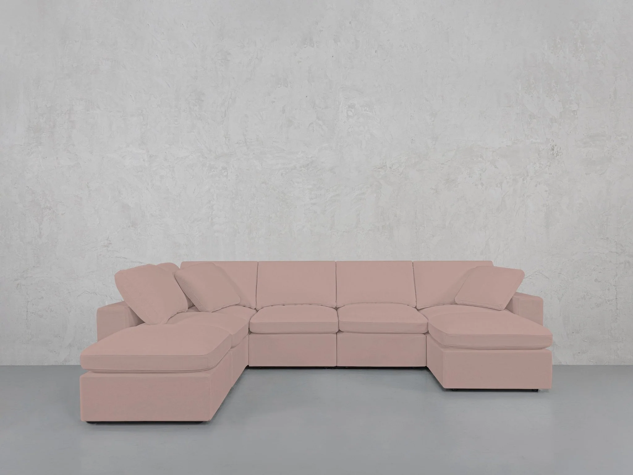 7-Seat Modular Chaise Corner Lounger Sectional - Image 241