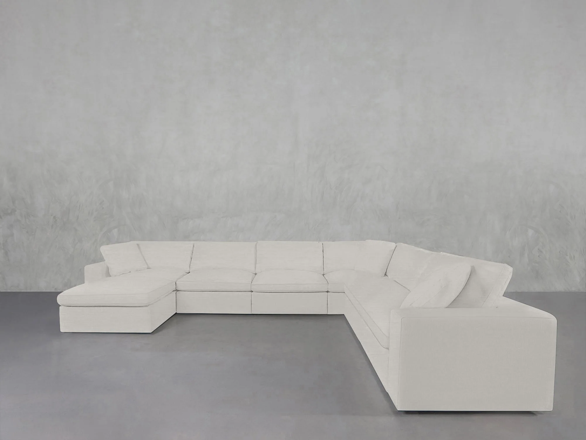 7-Seat Modular Chaise Corner Right Sectional - Image 194