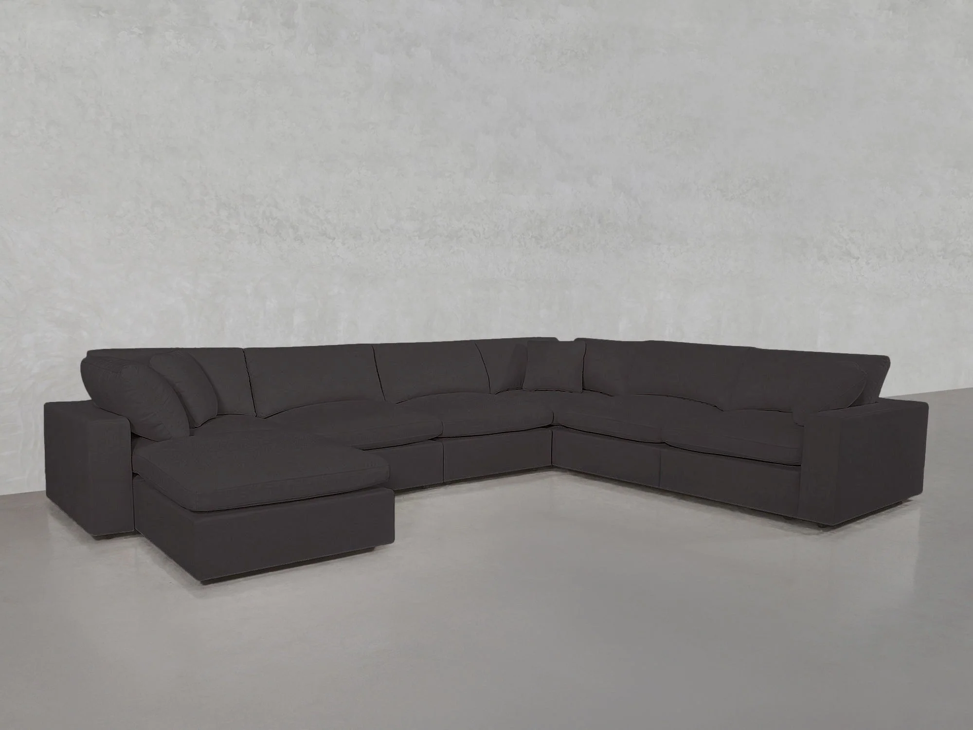7-Seat Modular Chaise Corner Right Sectional - Image 206