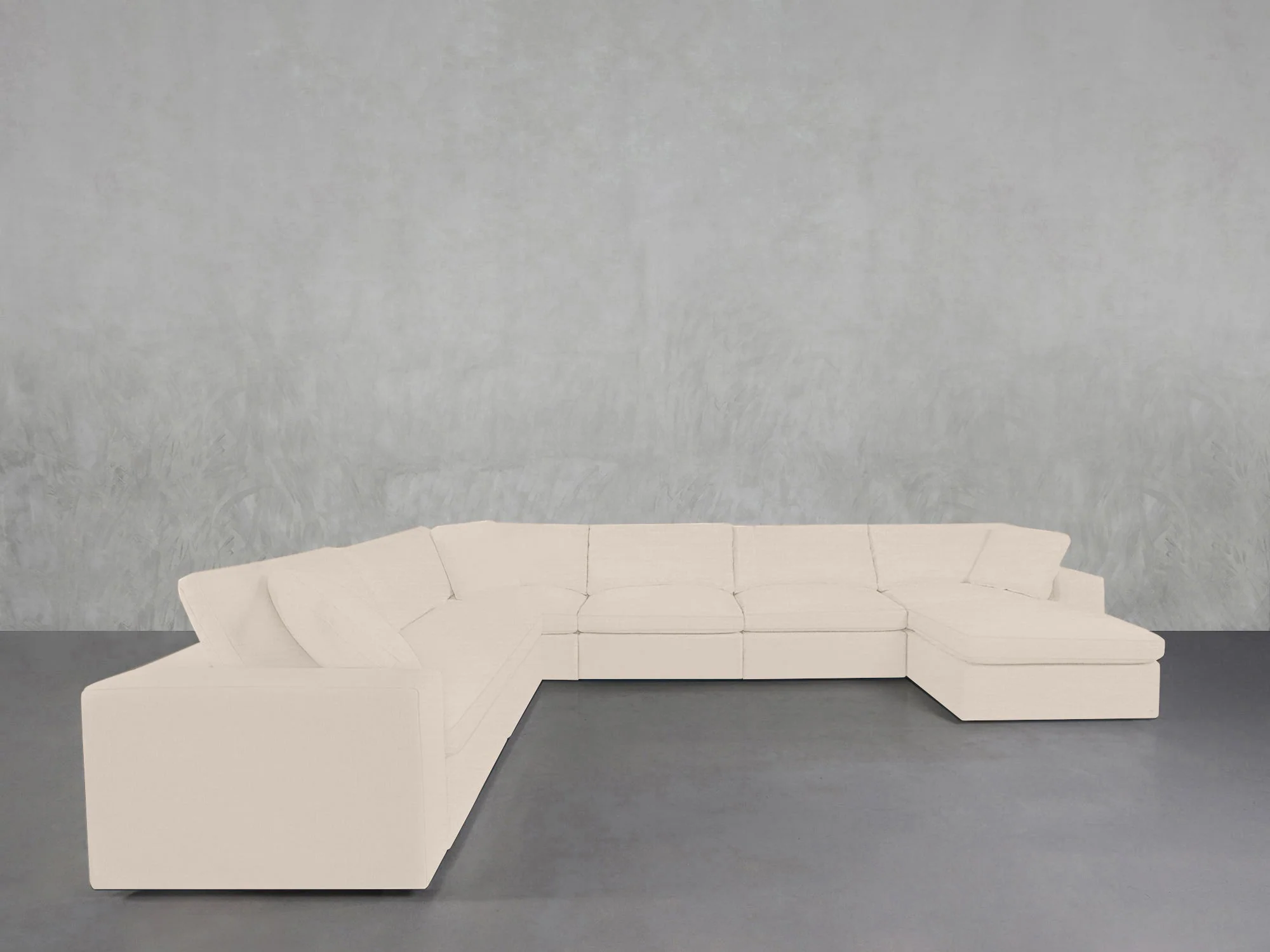 7-Seat Modular Chaise Corner Sectional - Image 116
