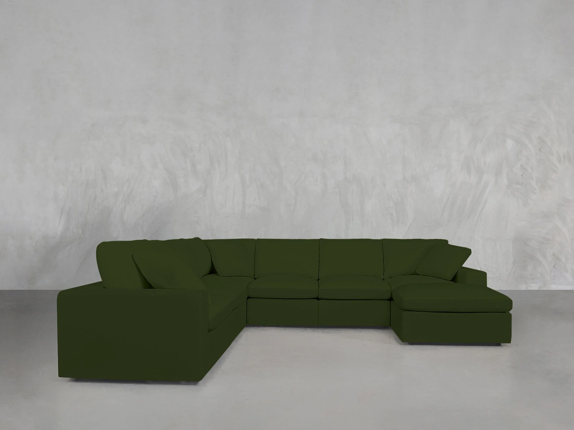 7-Seat Modular Chaise Corner Sectional - Image 173
