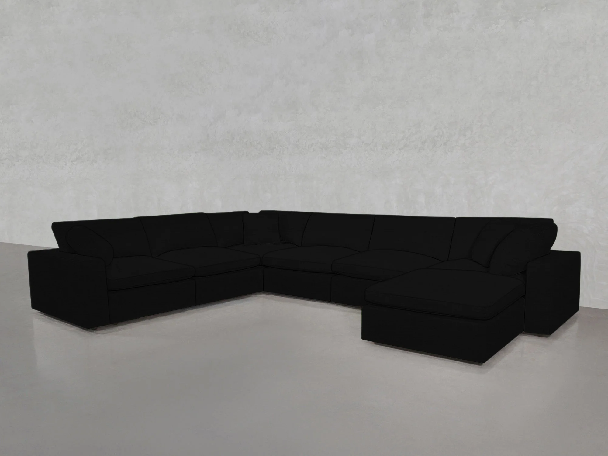 7-Seat Modular Chaise Corner Sectional - Image 216