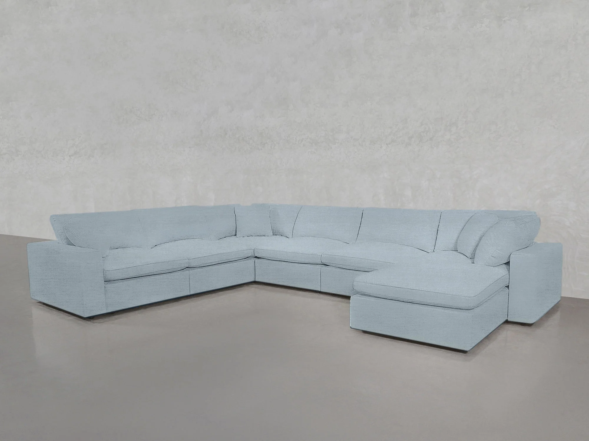 7-Seat Modular Chaise Corner Sectional - Image 227