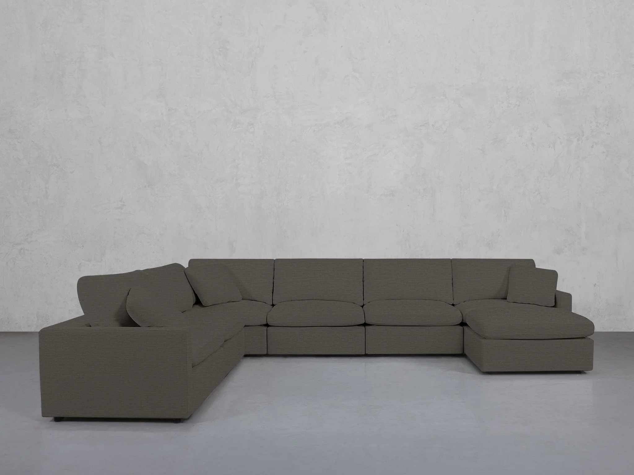 7-Seat Modular Chaise Corner Sectional (Thin Arms) - Image 29